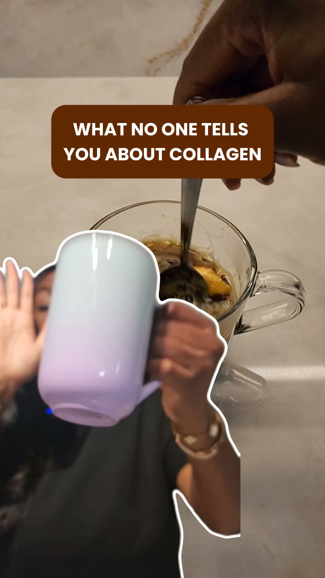 Black Girl Vitamins Facebook ad: Shop BGV Collagen Powder