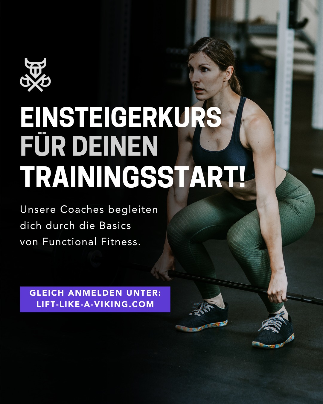 Lift Like a Viking - Functional Fitness Facebook ad: Du möchtest mit Functional Fitness starten, weißt aber…