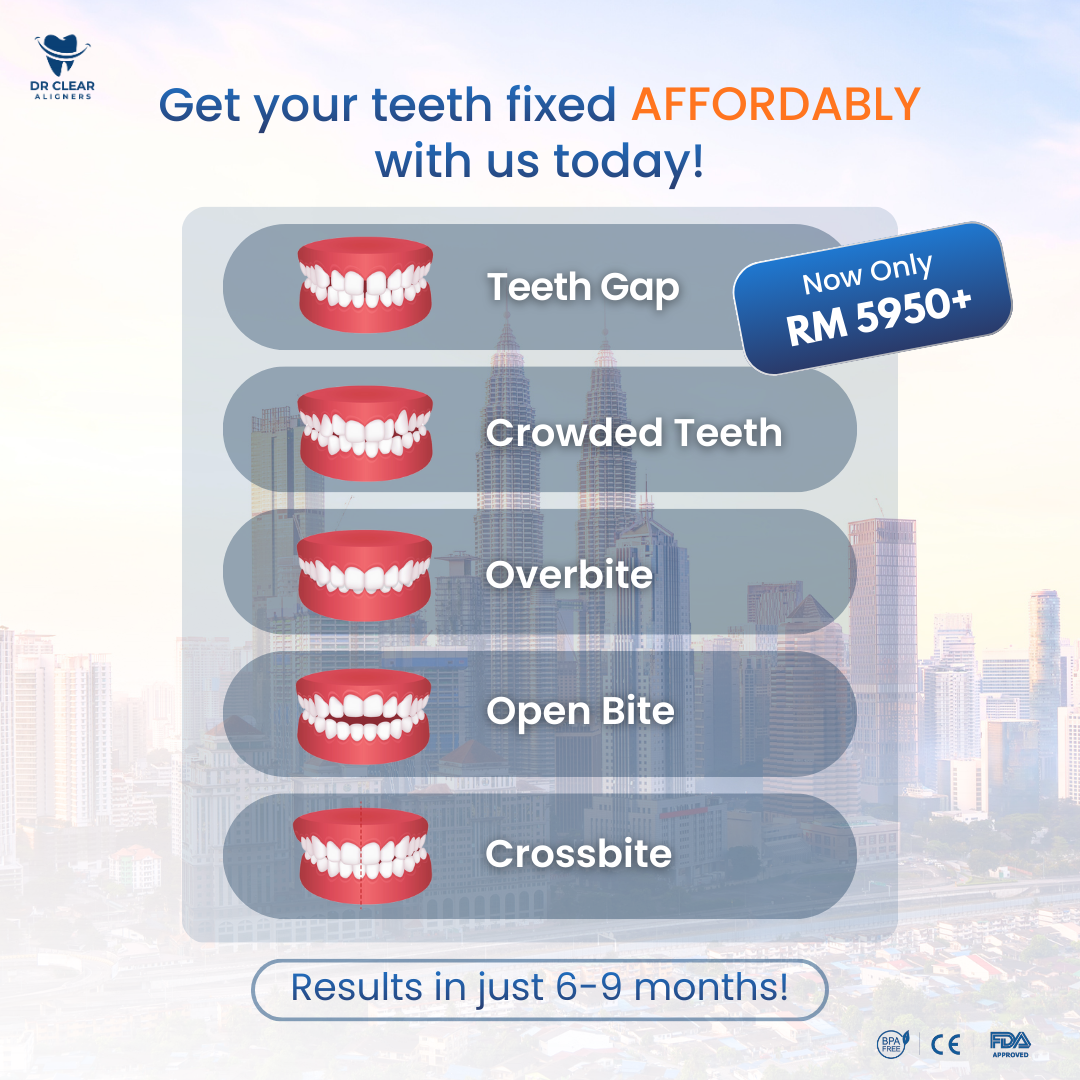 Dr Clear Aligners MY Facebook ad