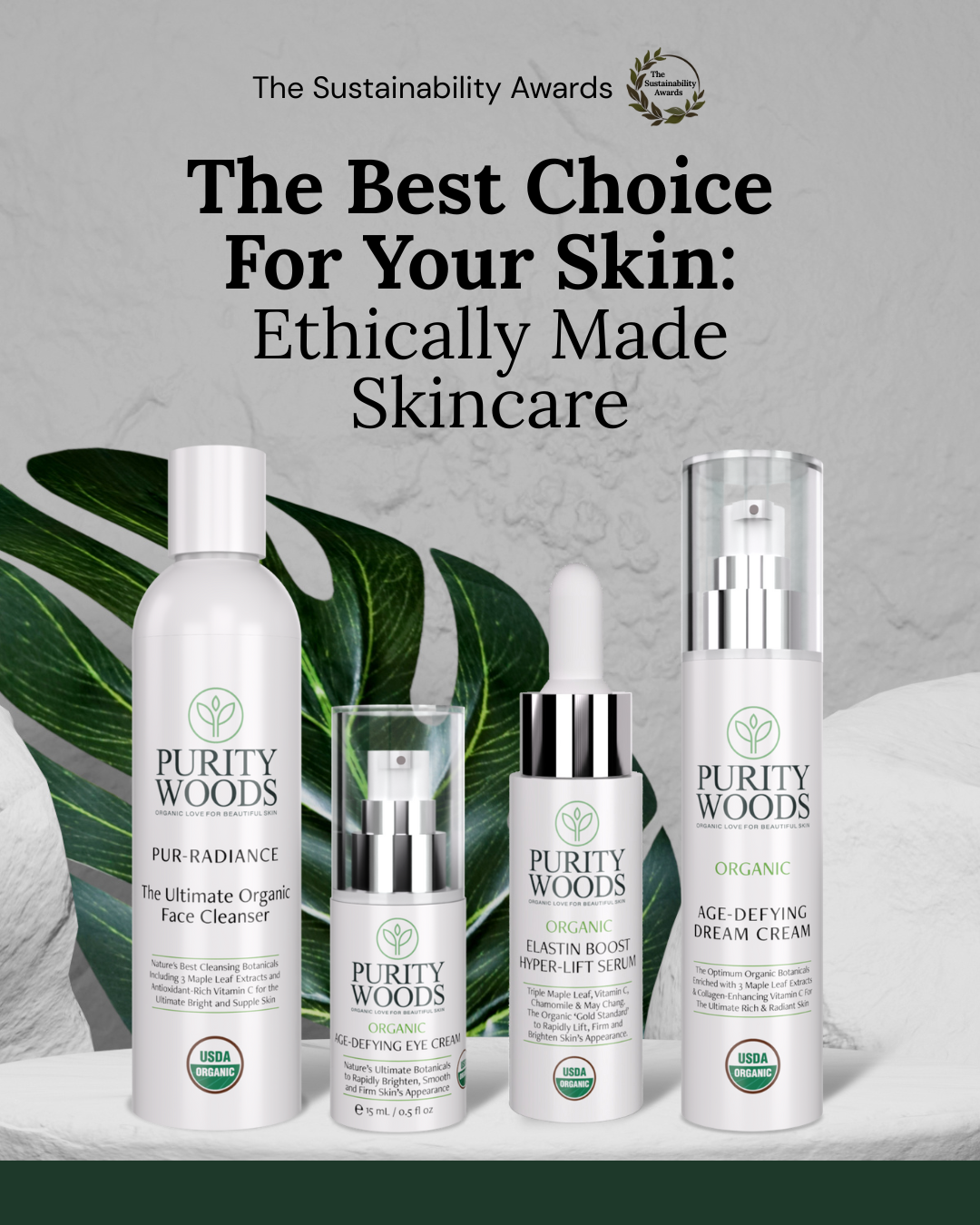 The Sustainability Awards Facebook ad