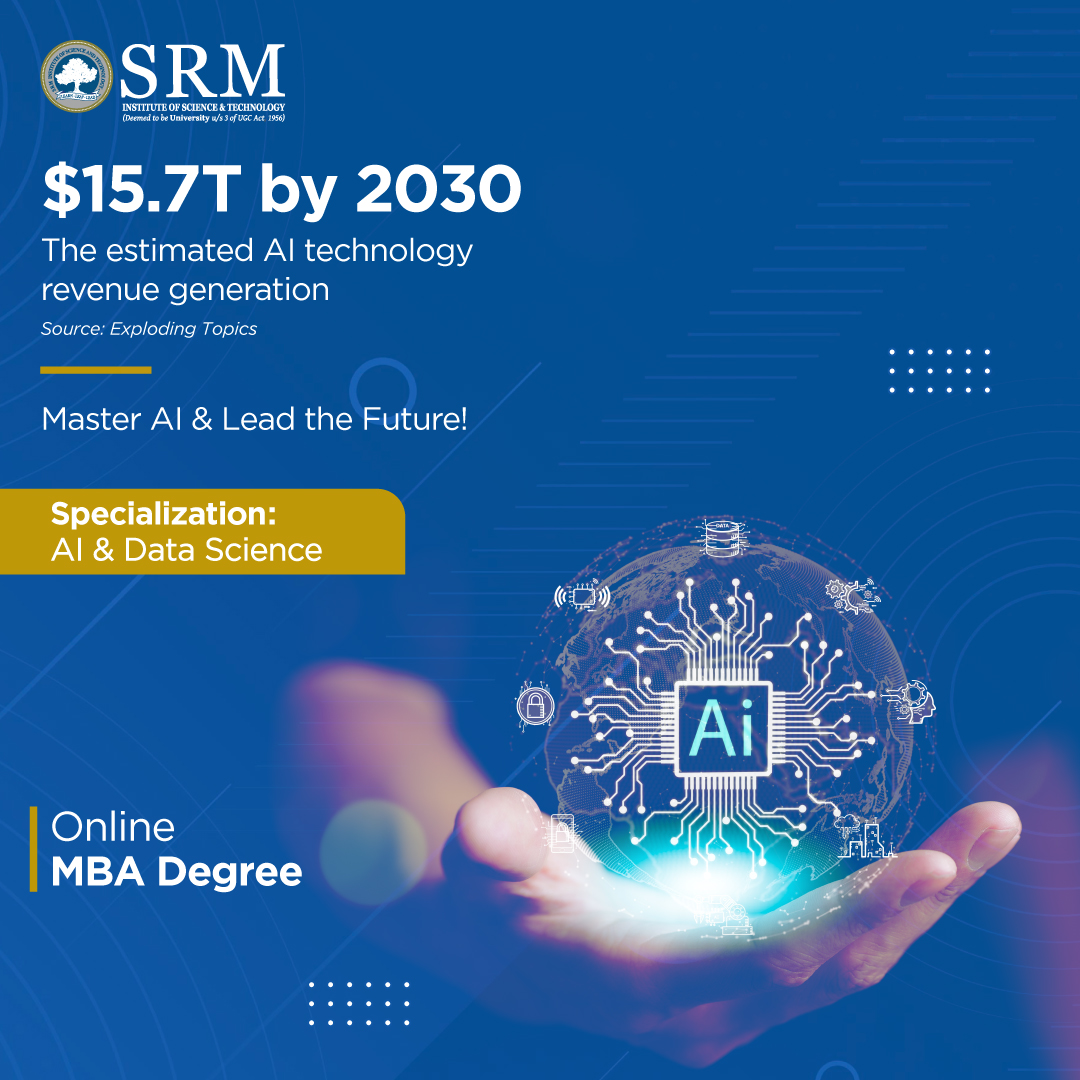SRM Online Education Facebook ad