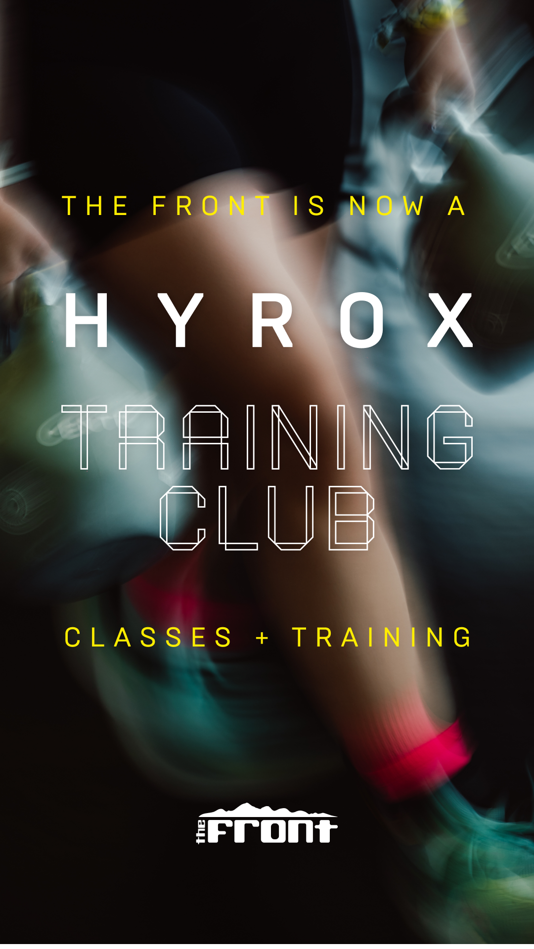 The Front Climbing Club Facebook ad