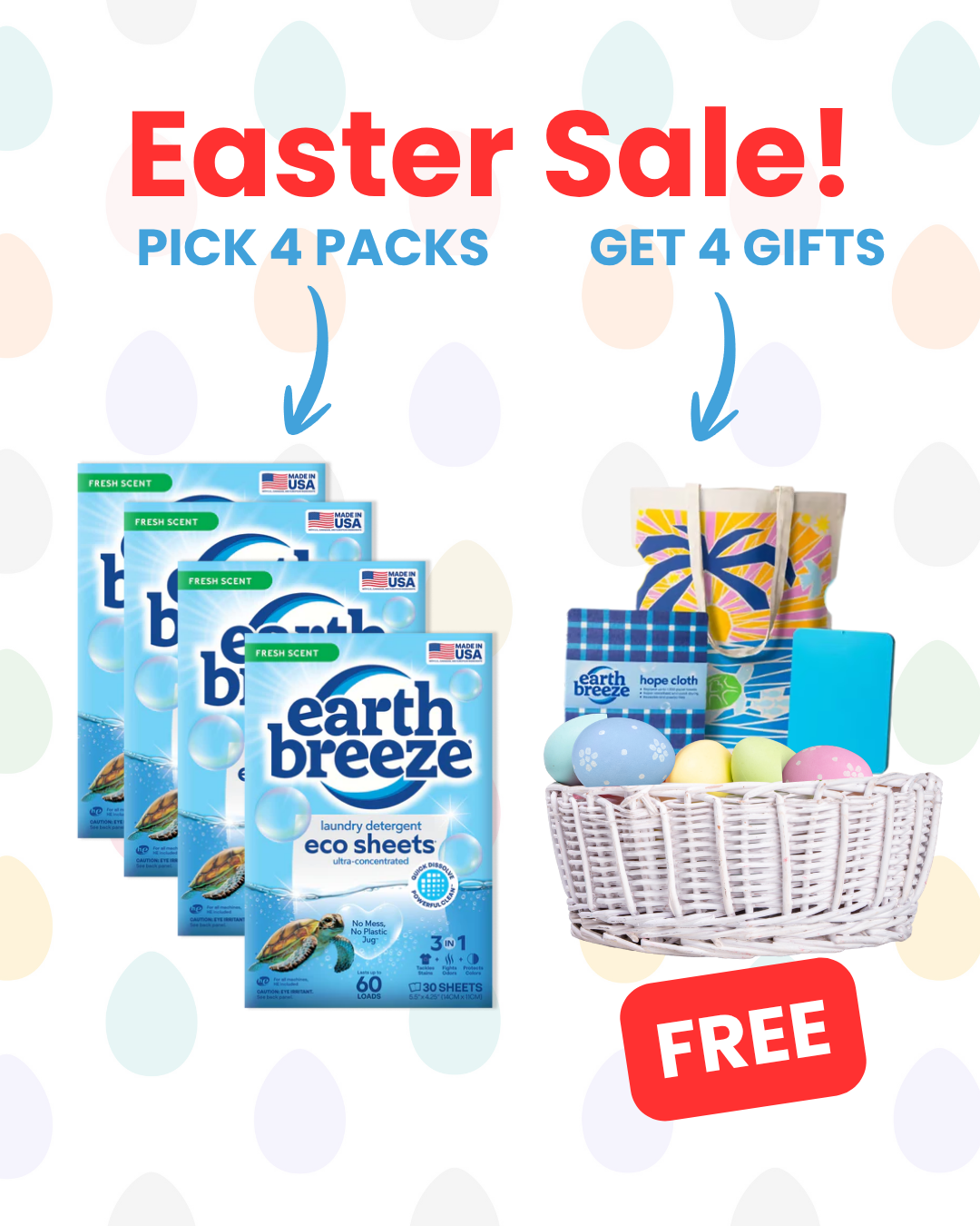 Earth Breeze Facebook ad
