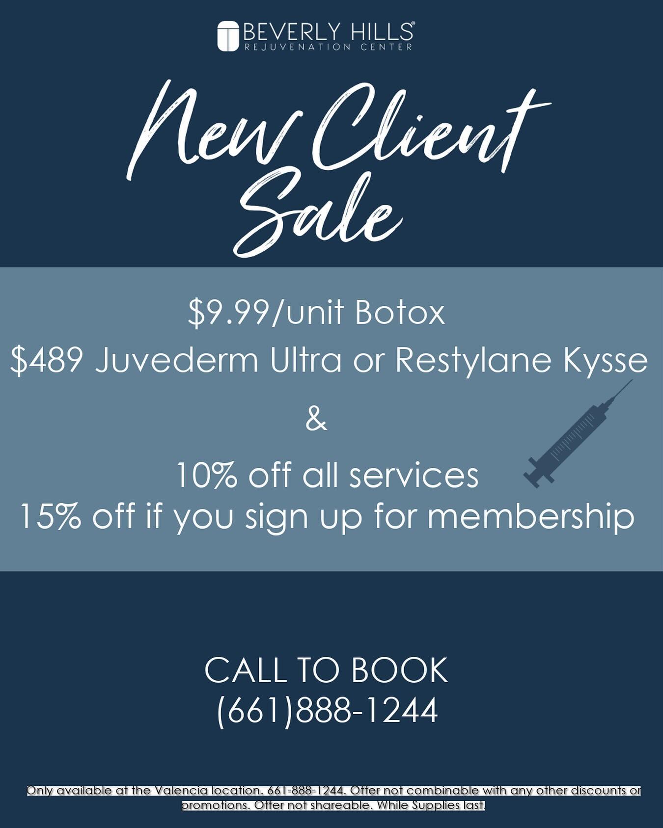 Beverly Hills Rejuvenation Center - Valencia Facebook ad