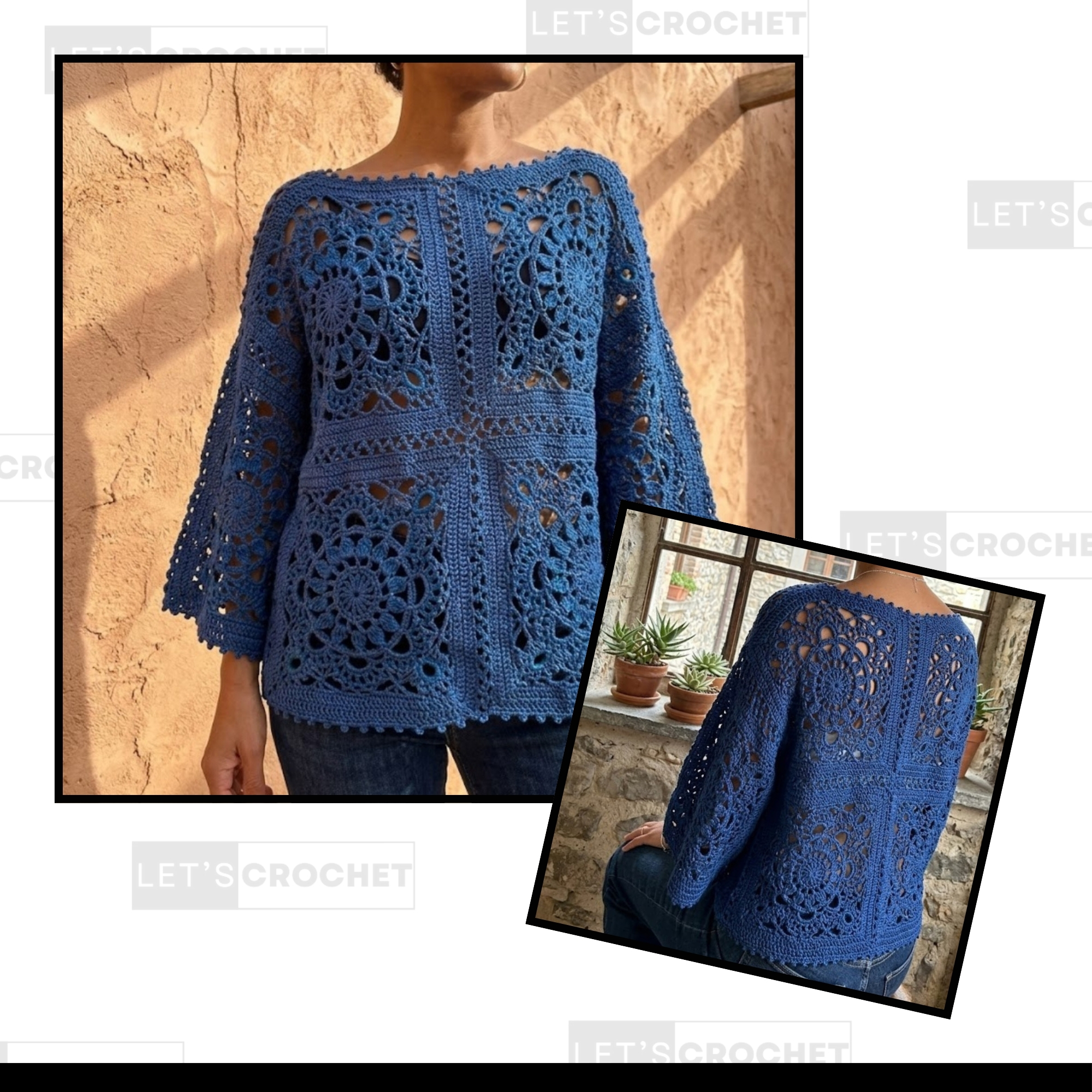 Let's Crochet Facebook ad