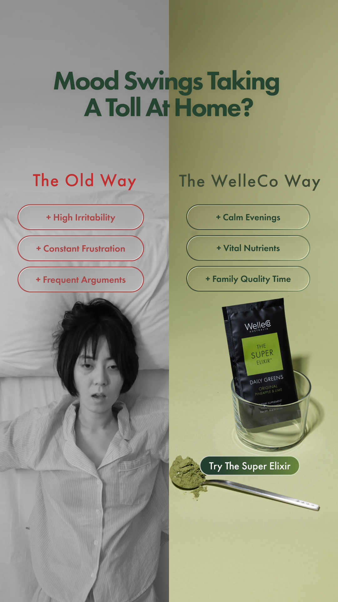 WelleCo Facebook ad