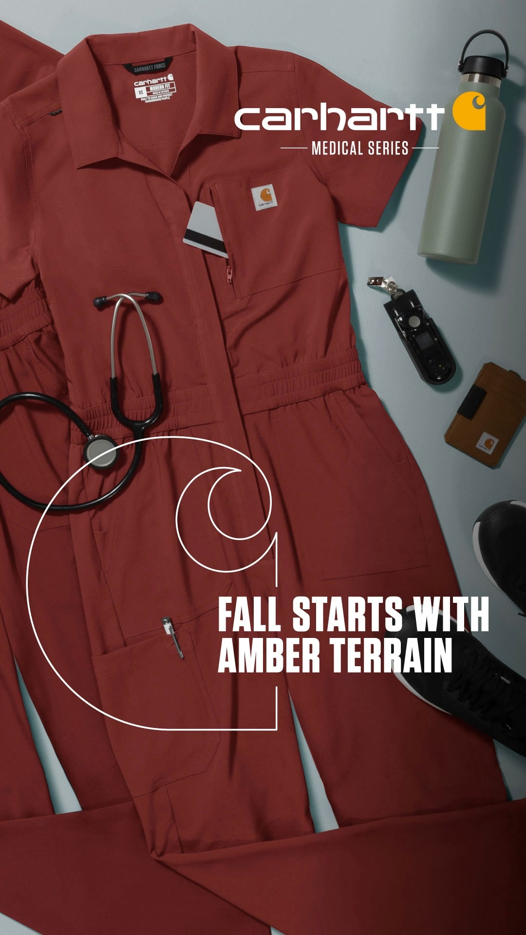 Wink Scrubs Facebook ad: NEW CARHARTT FALL COLOR