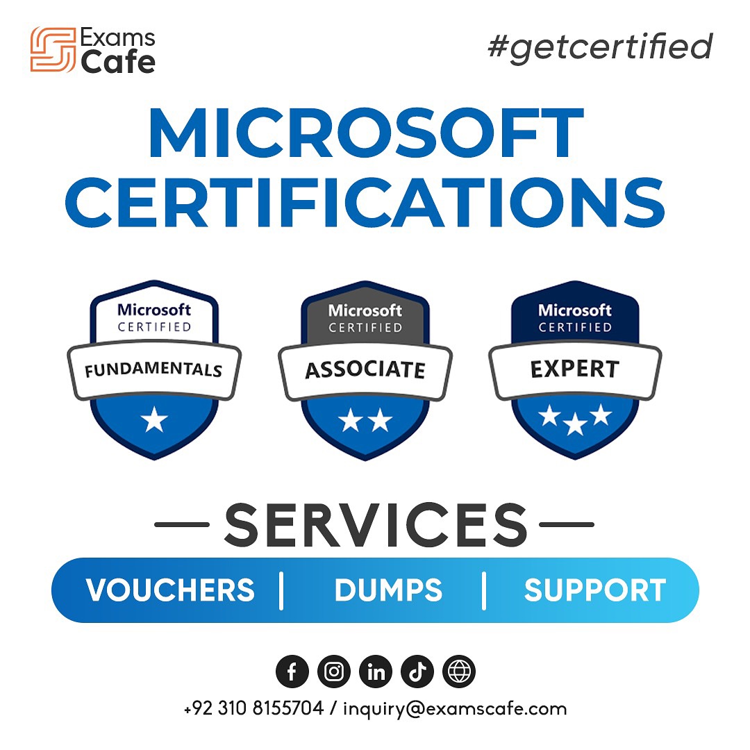 Exams Cafe Facebook ad: LIMITED-TIME OFFER! Get HUGE DISCOUNTS on IT Certification…