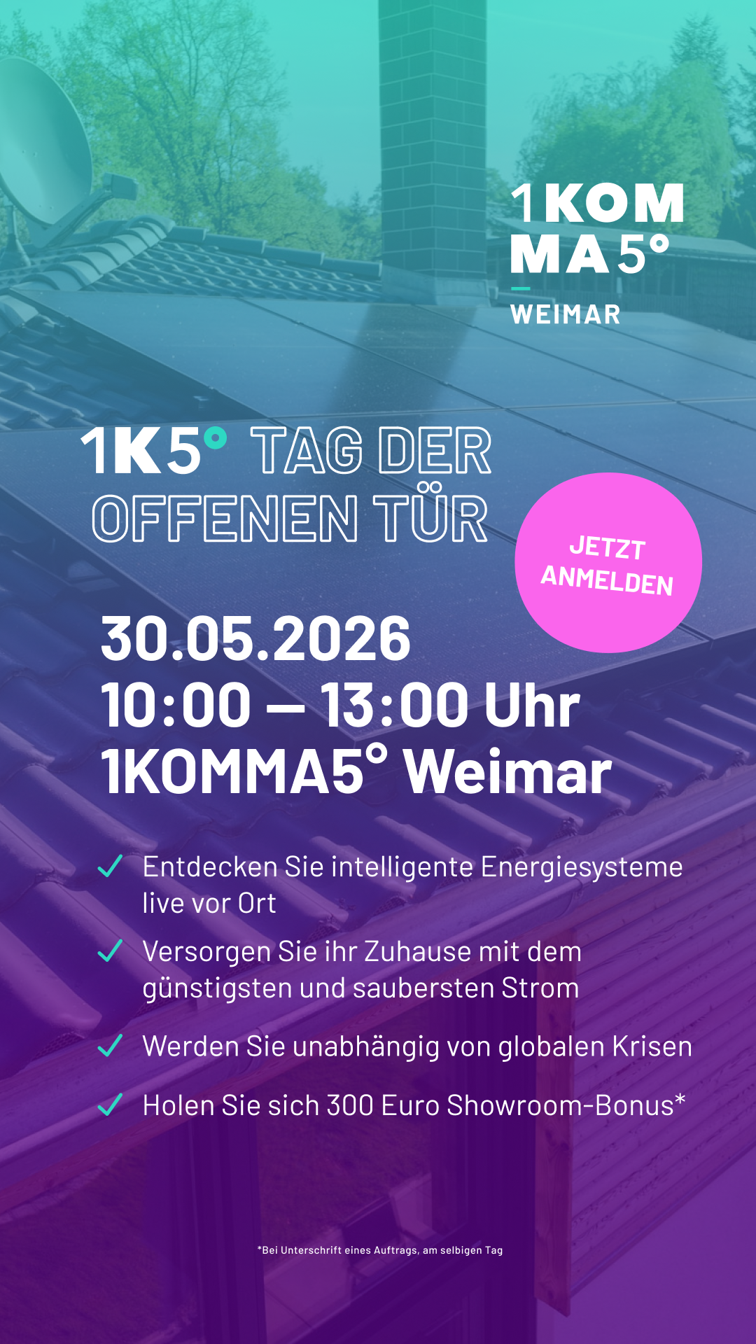 1KOMMA5GRAD Facebook ad