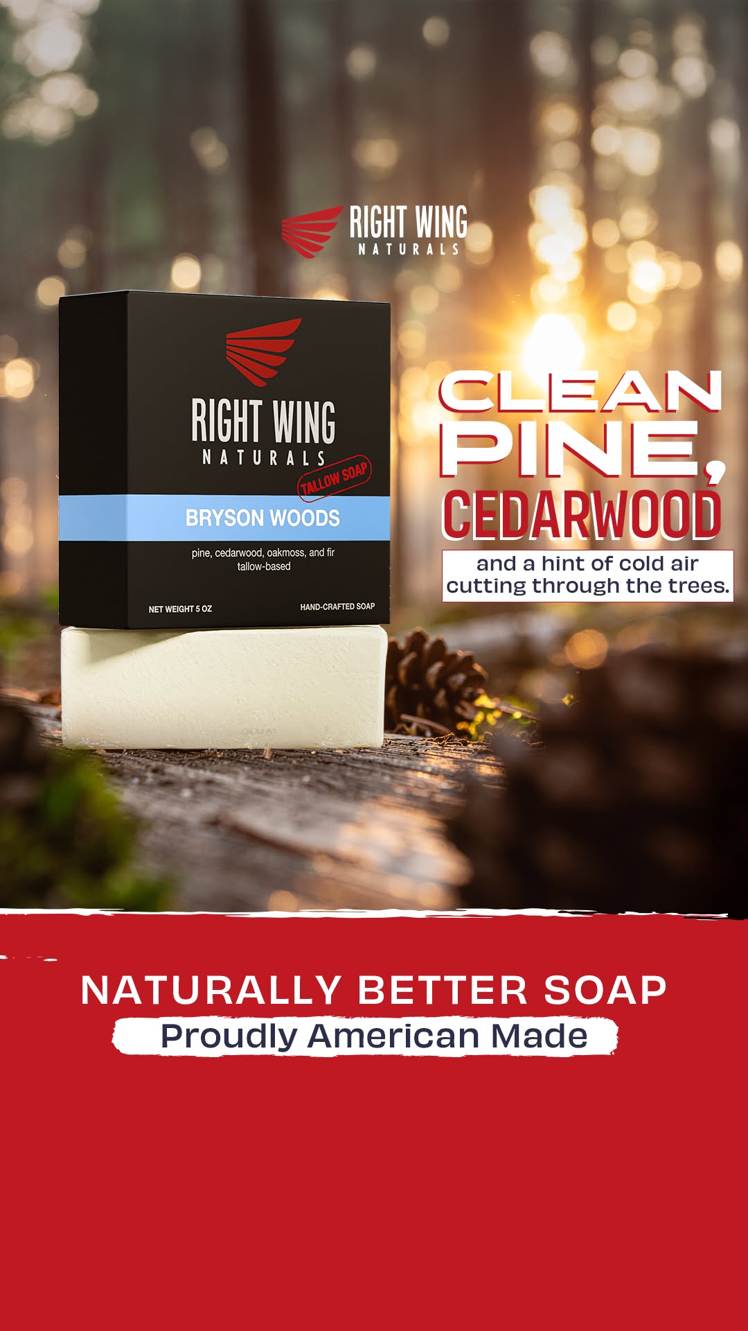 RIGHT WING Naturals Facebook ad