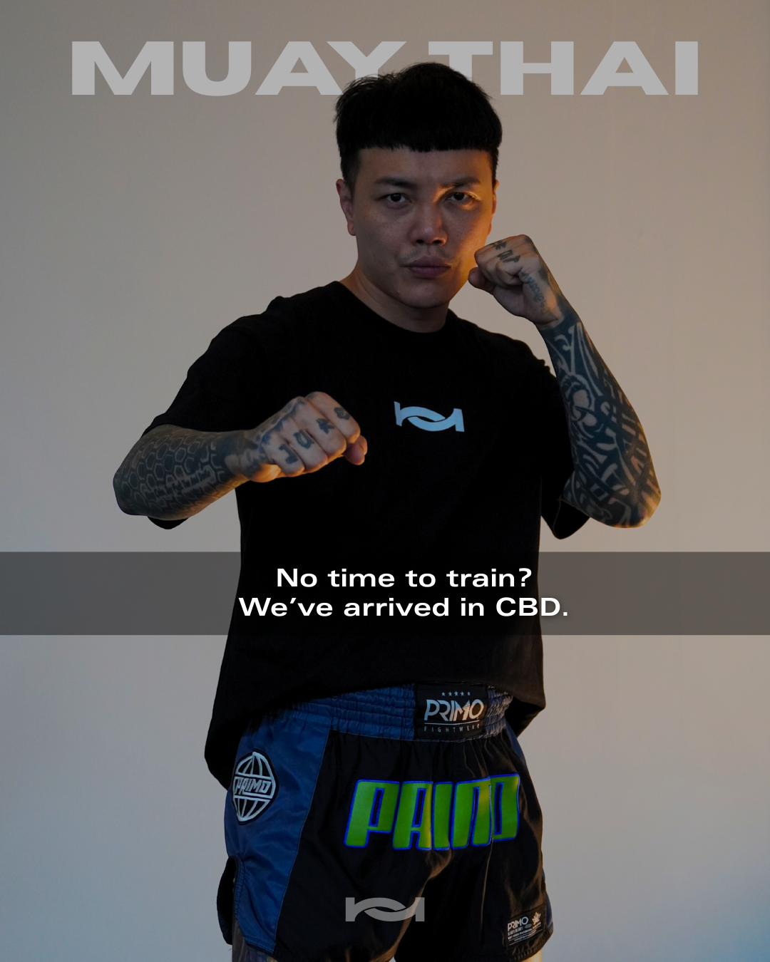 Neue Fit Facebook ad: Martial Arts in Raffles Place!