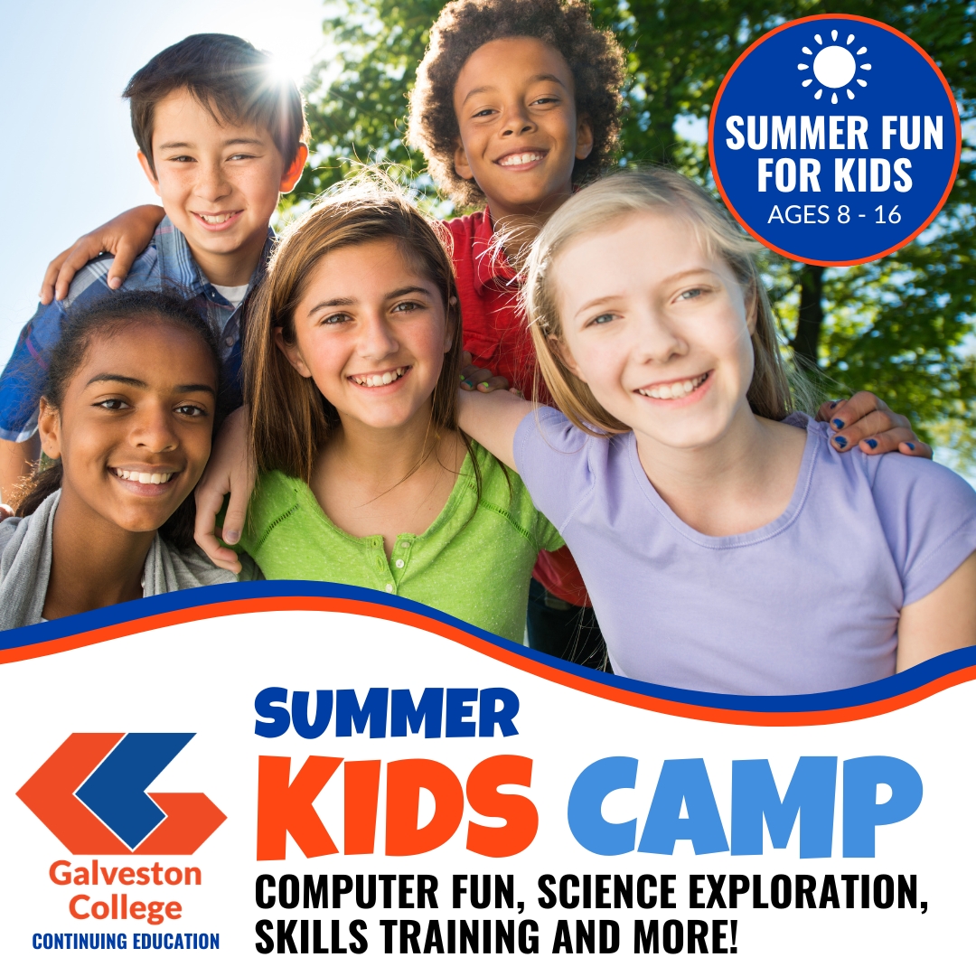 Galveston College Facebook ad: Have Fun This Summer