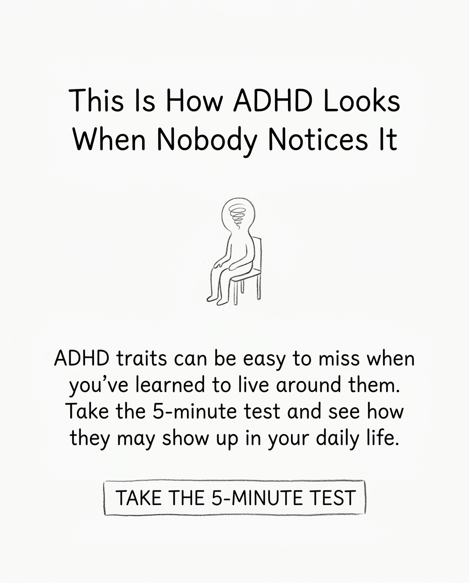 ADHD Clarity Test Facebook ad