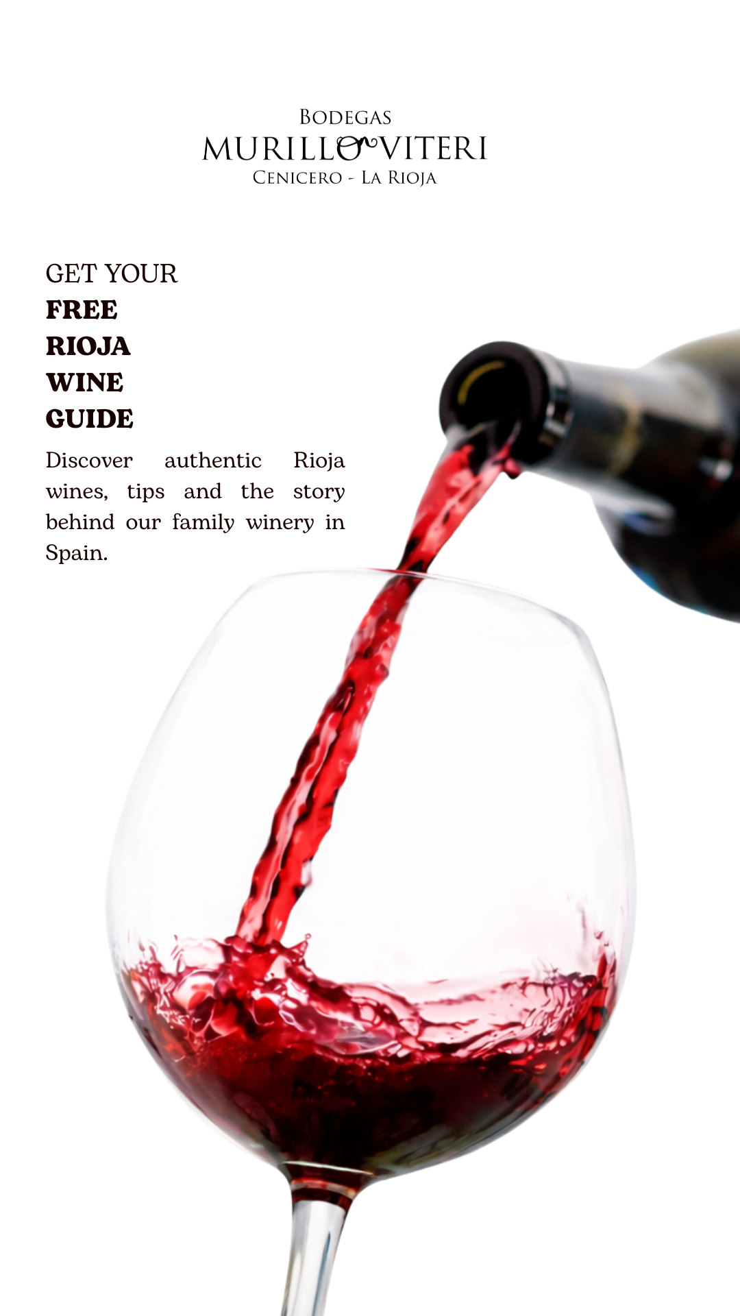 Bodegas Murillo Viteri Facebook ad from Aug 5, 2026