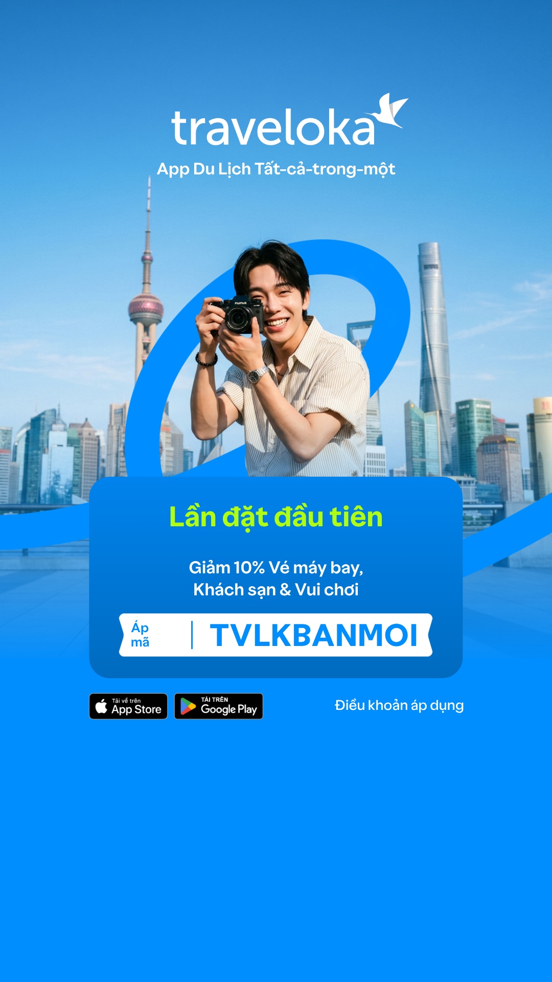 Traveloka Vietnam Facebook ad from Jul 15, 2026