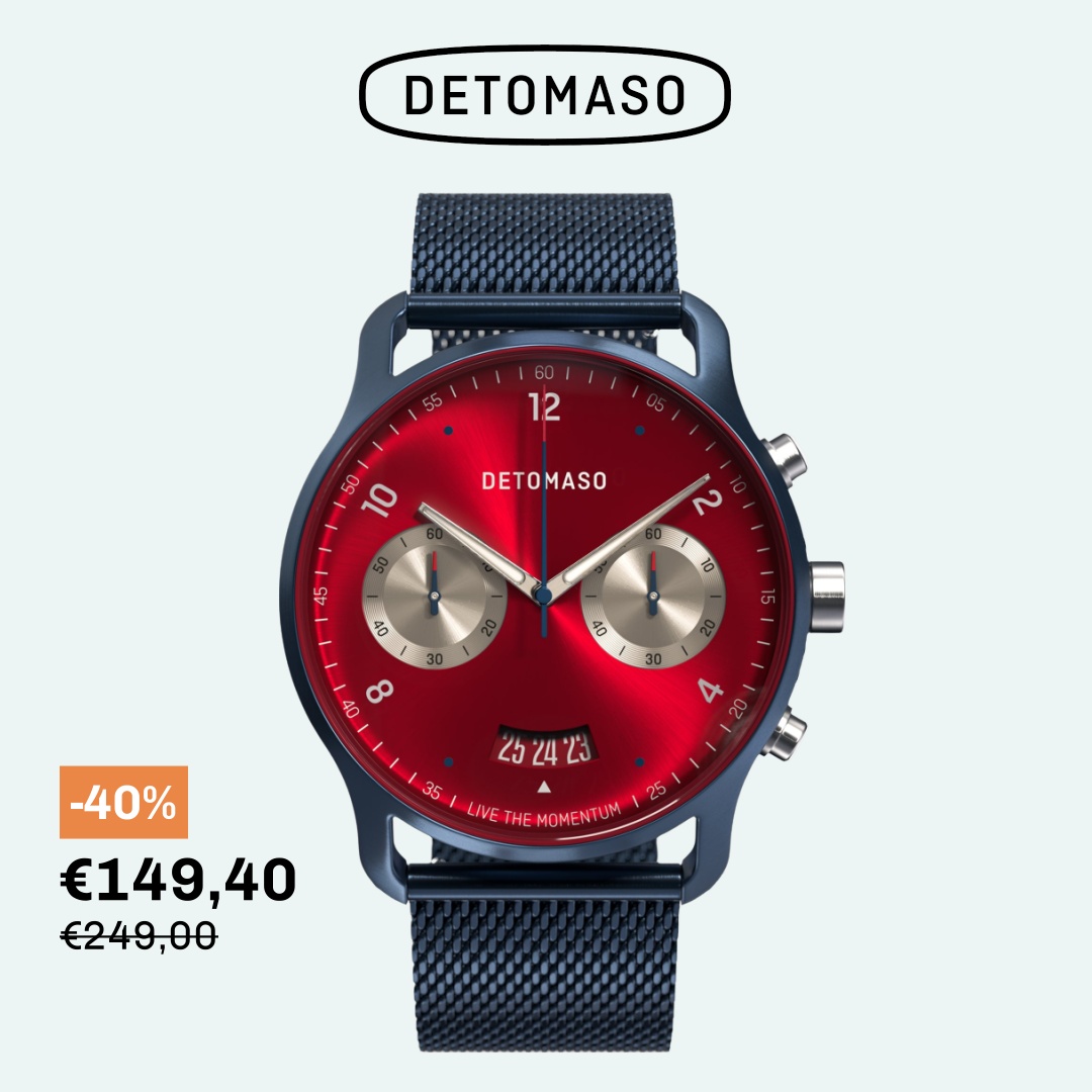 DETOMASO WATCHES Facebook ad