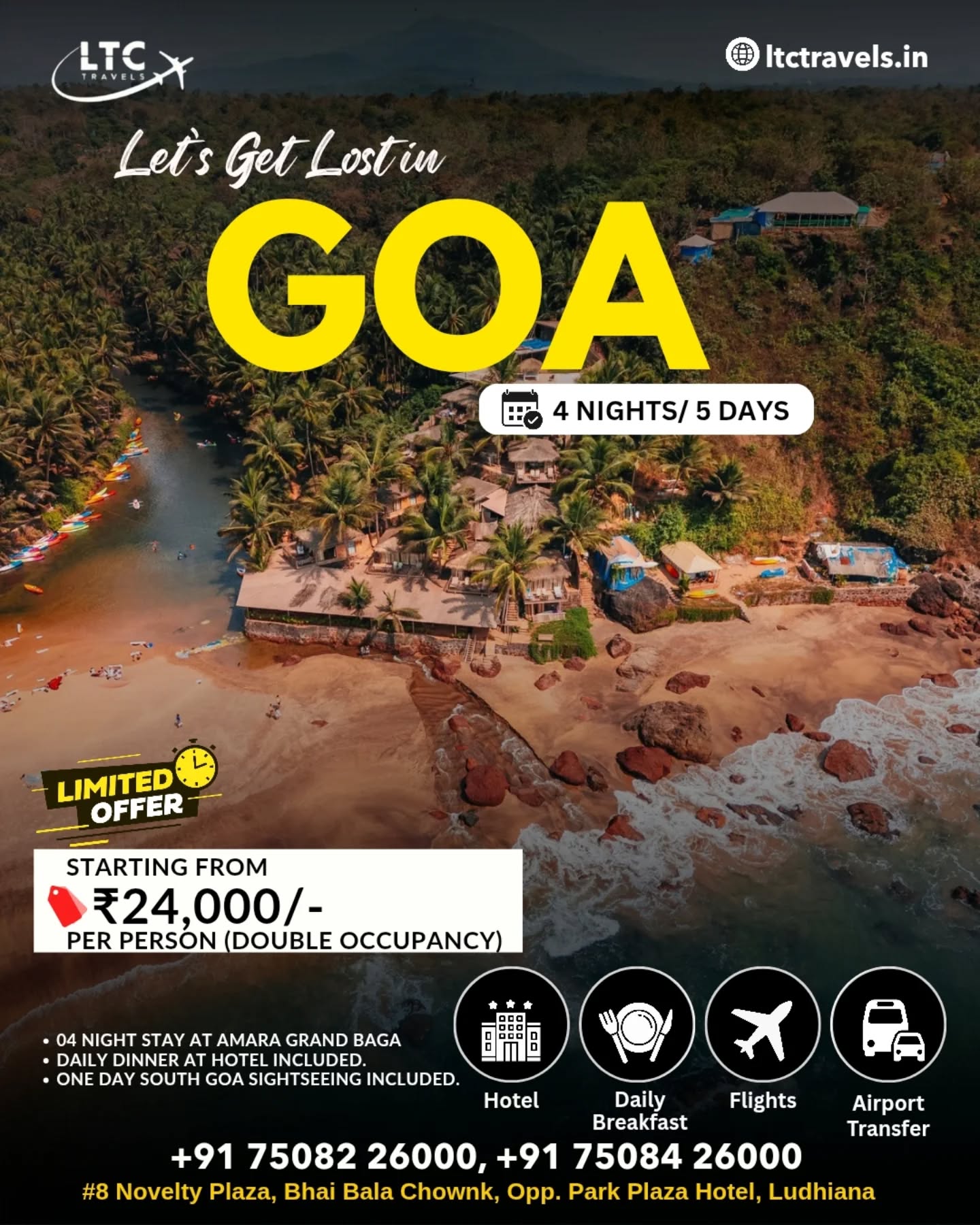 LTC Travels Facebook ad