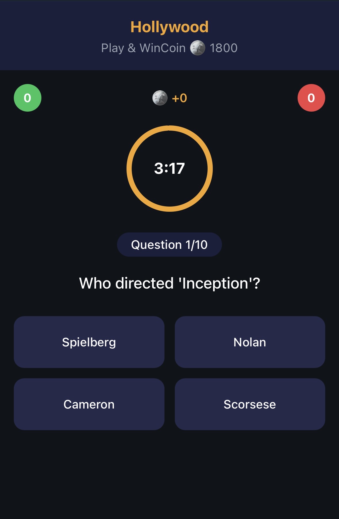 Quick Picks Facebook ad: PlaytimeQuiz - Play Quiz & Win Coins