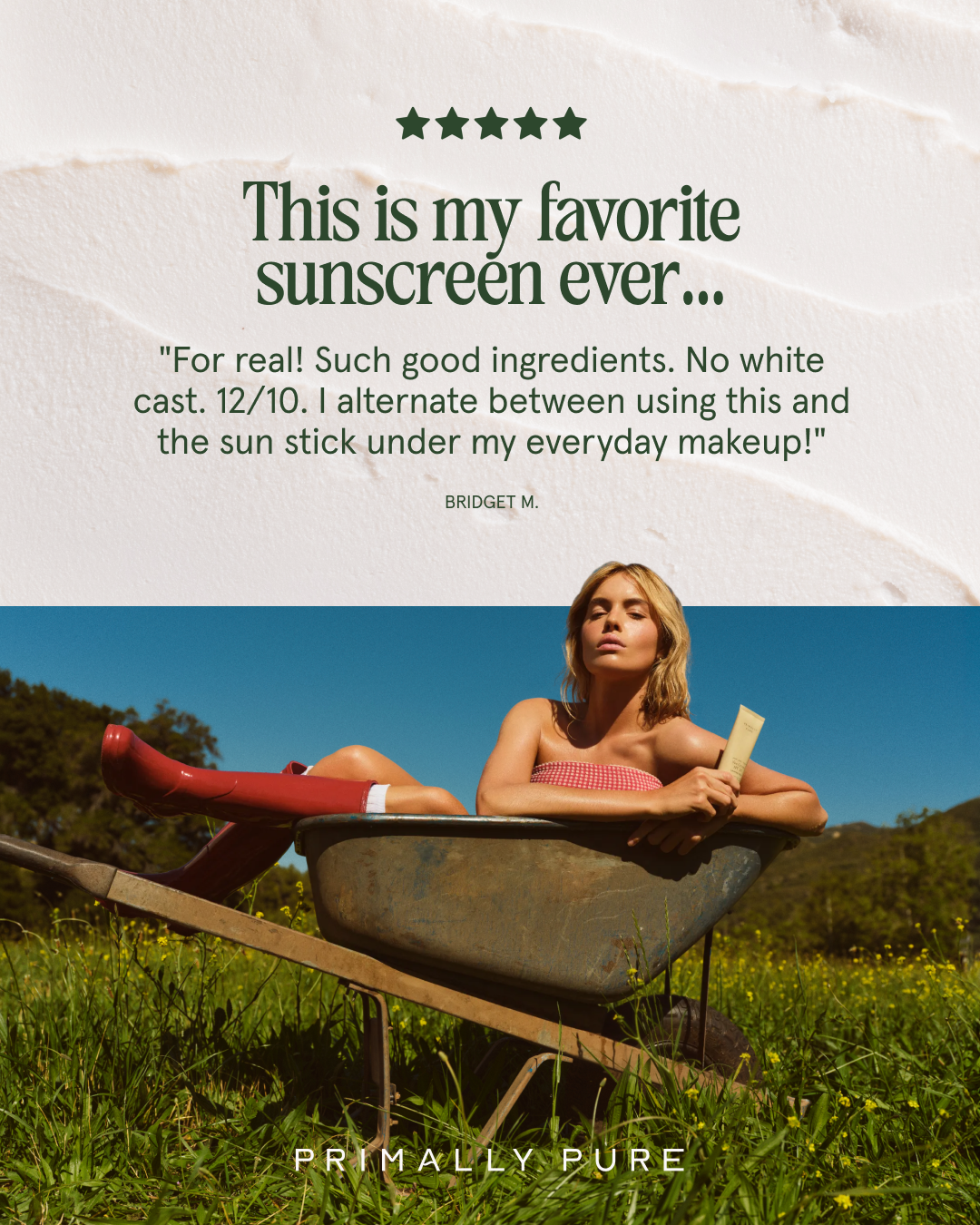 Primally Pure Skincare Facebook ad