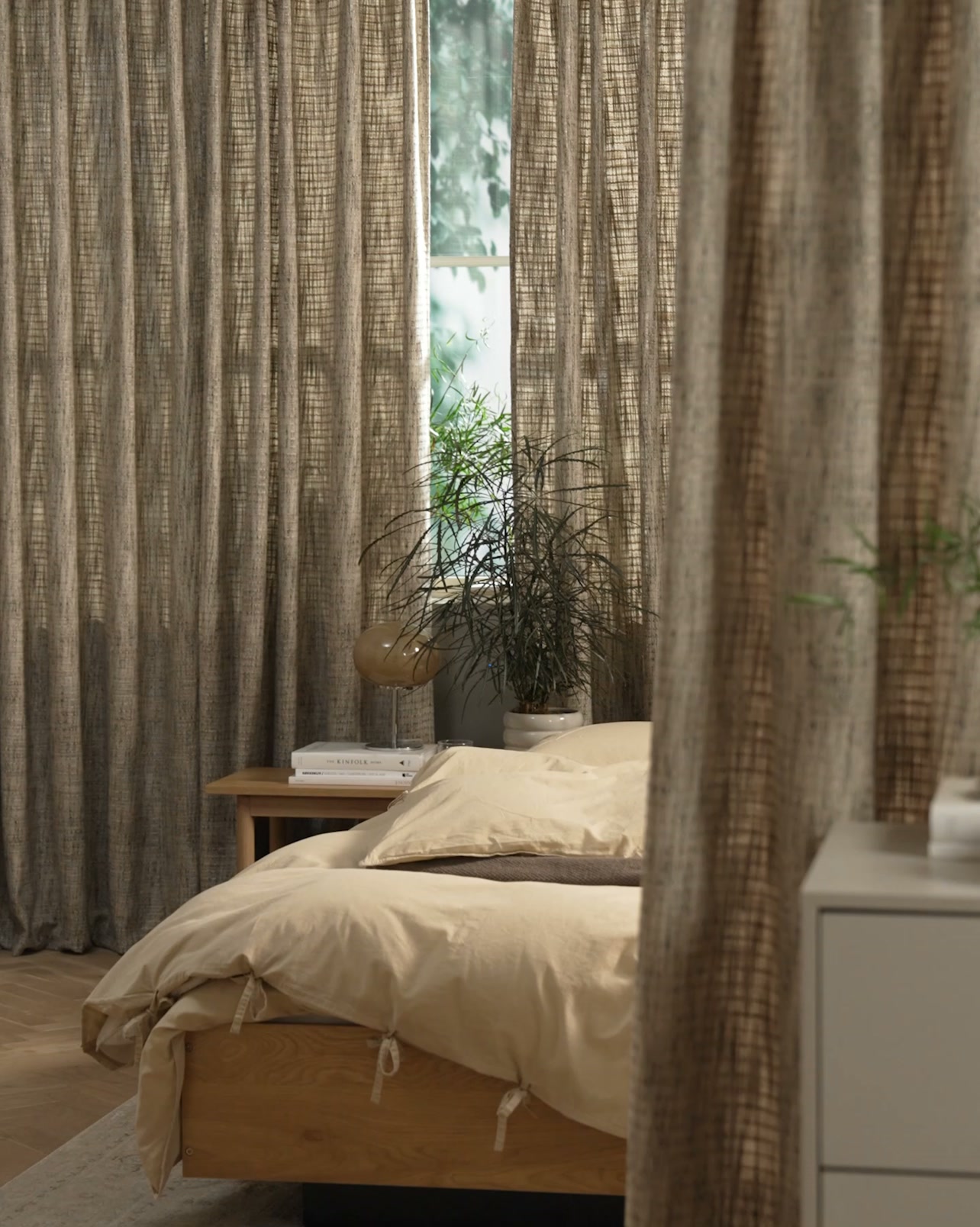 JYSK Schweiz Facebook ad: Cortinas nuevas para tu hogar