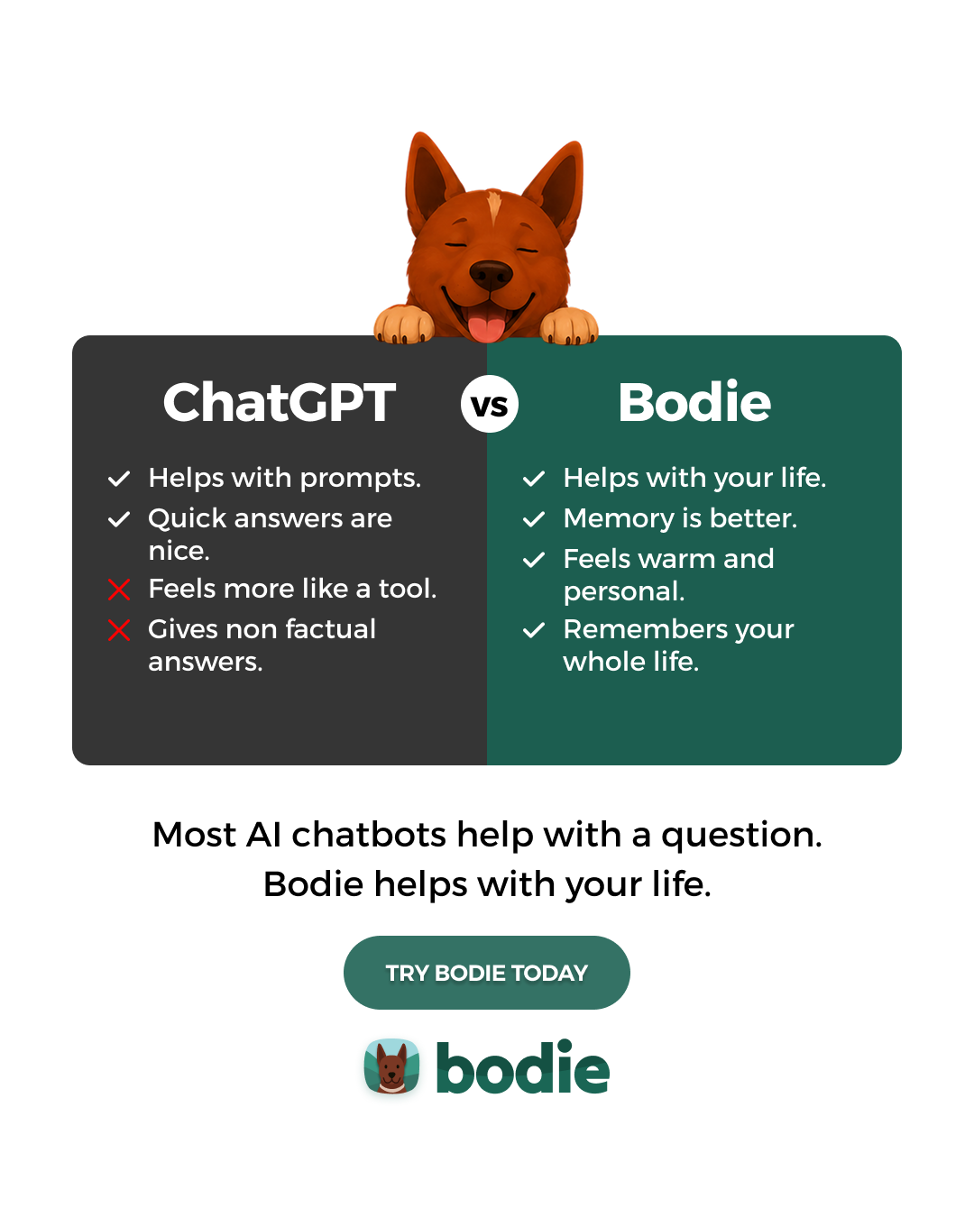 Bodie Facebook ad