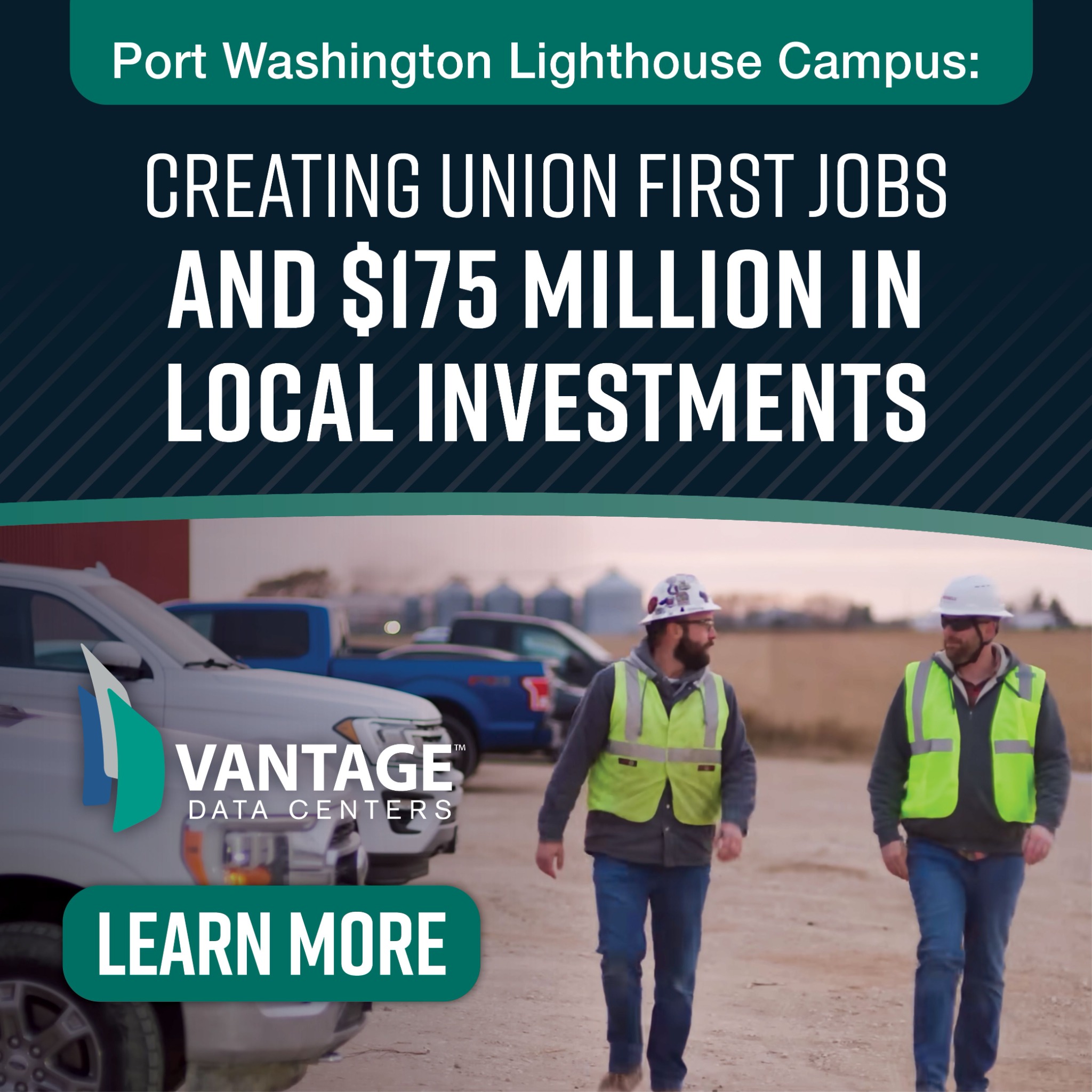 Vantage Data Centers Lighthouse Campus  Facebook ad