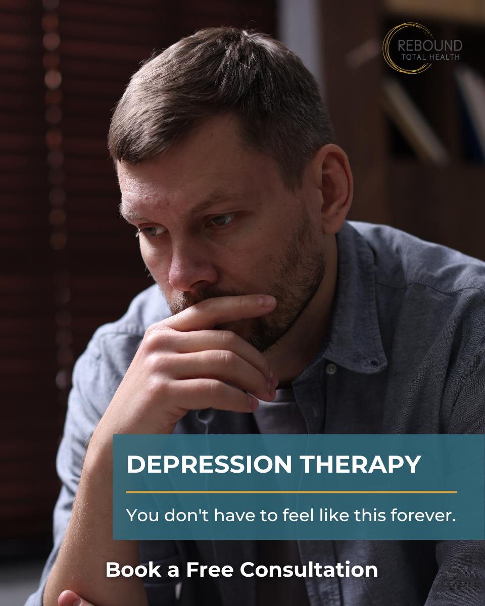 Rebound Total Health Facebook ad: Start Therapy in 3 Easy Steps