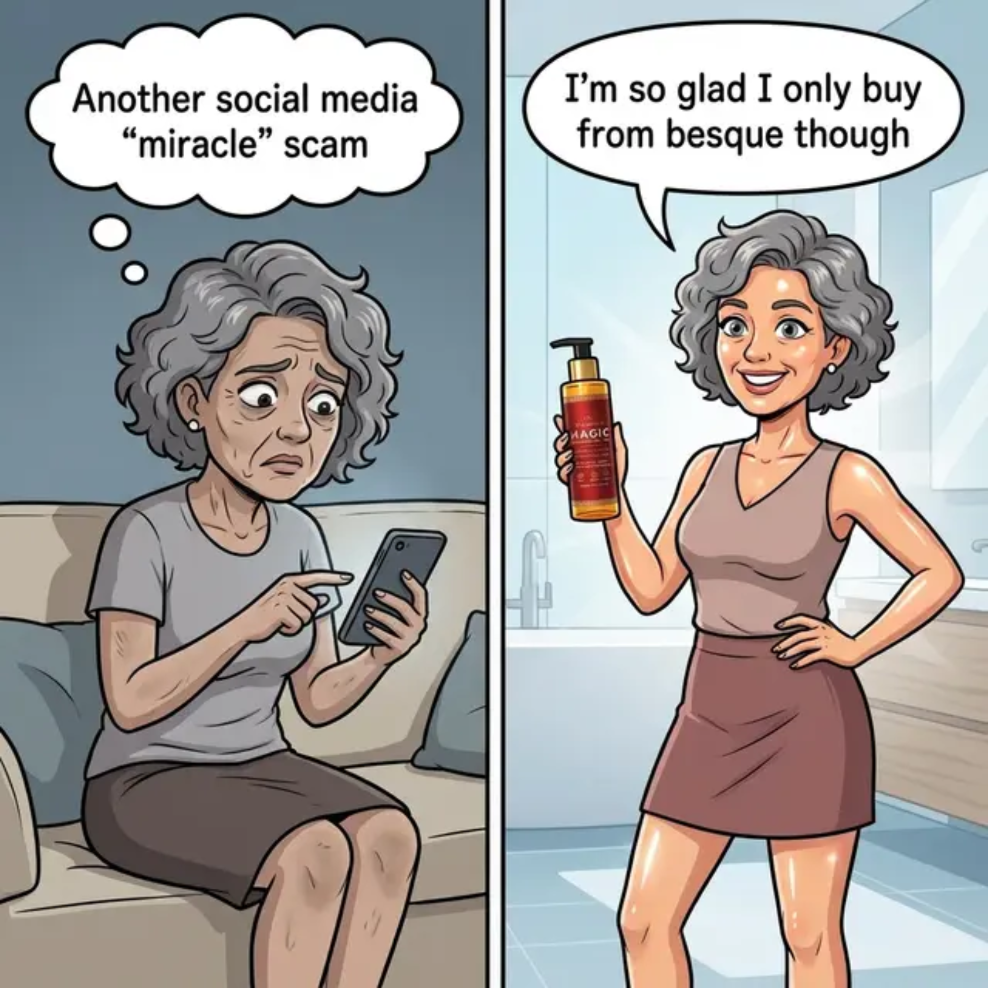40 Plus & Fabulous Facebook ad