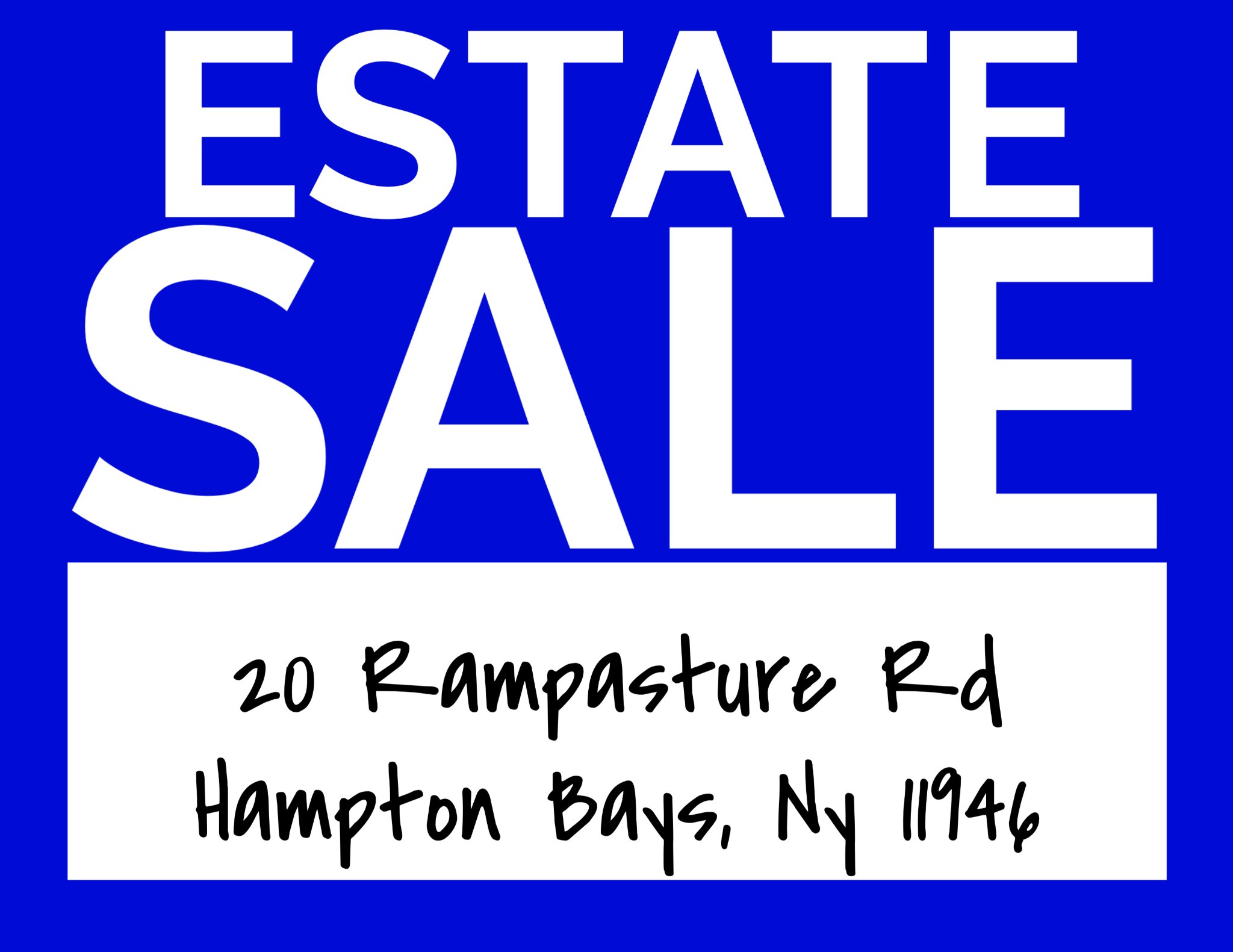 Lois Baisley Facebook ad: Gigantic ESTATE Sale 5 Gernerations 20 Rampasture Road…