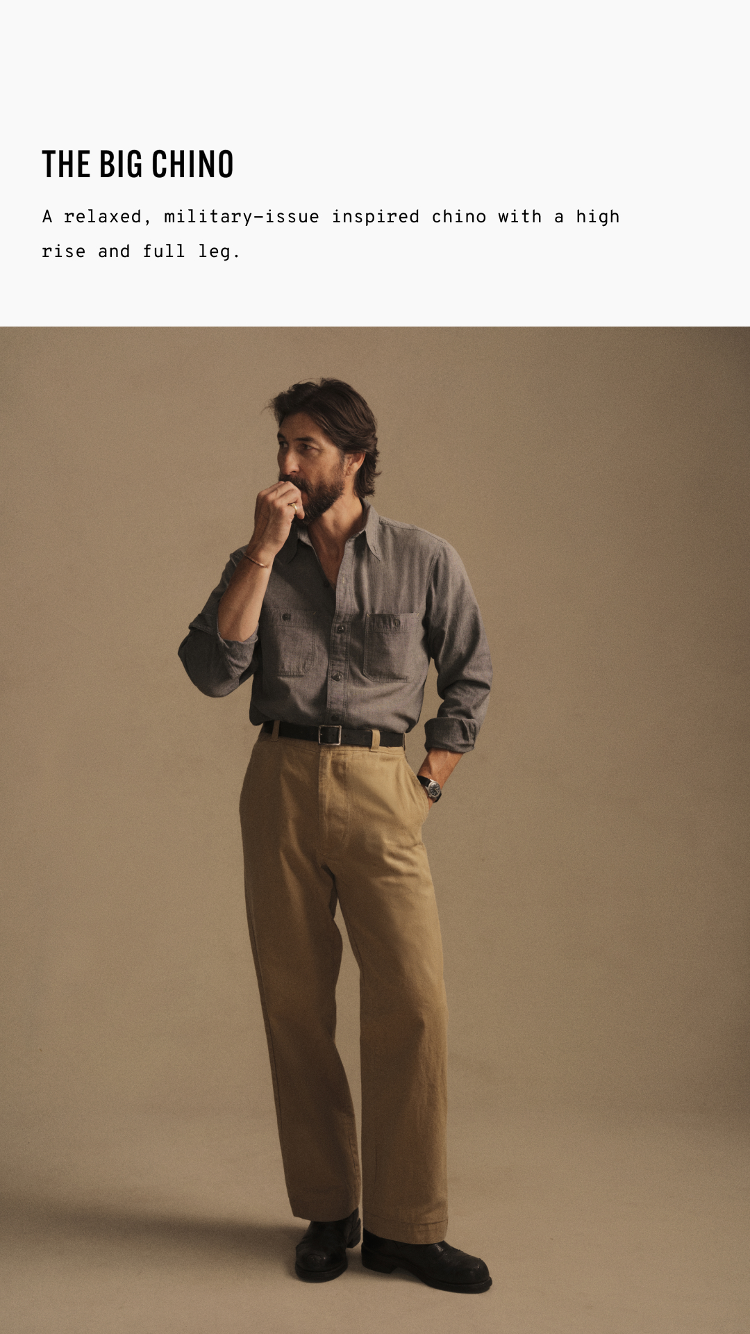 Buck Mason Facebook ad
