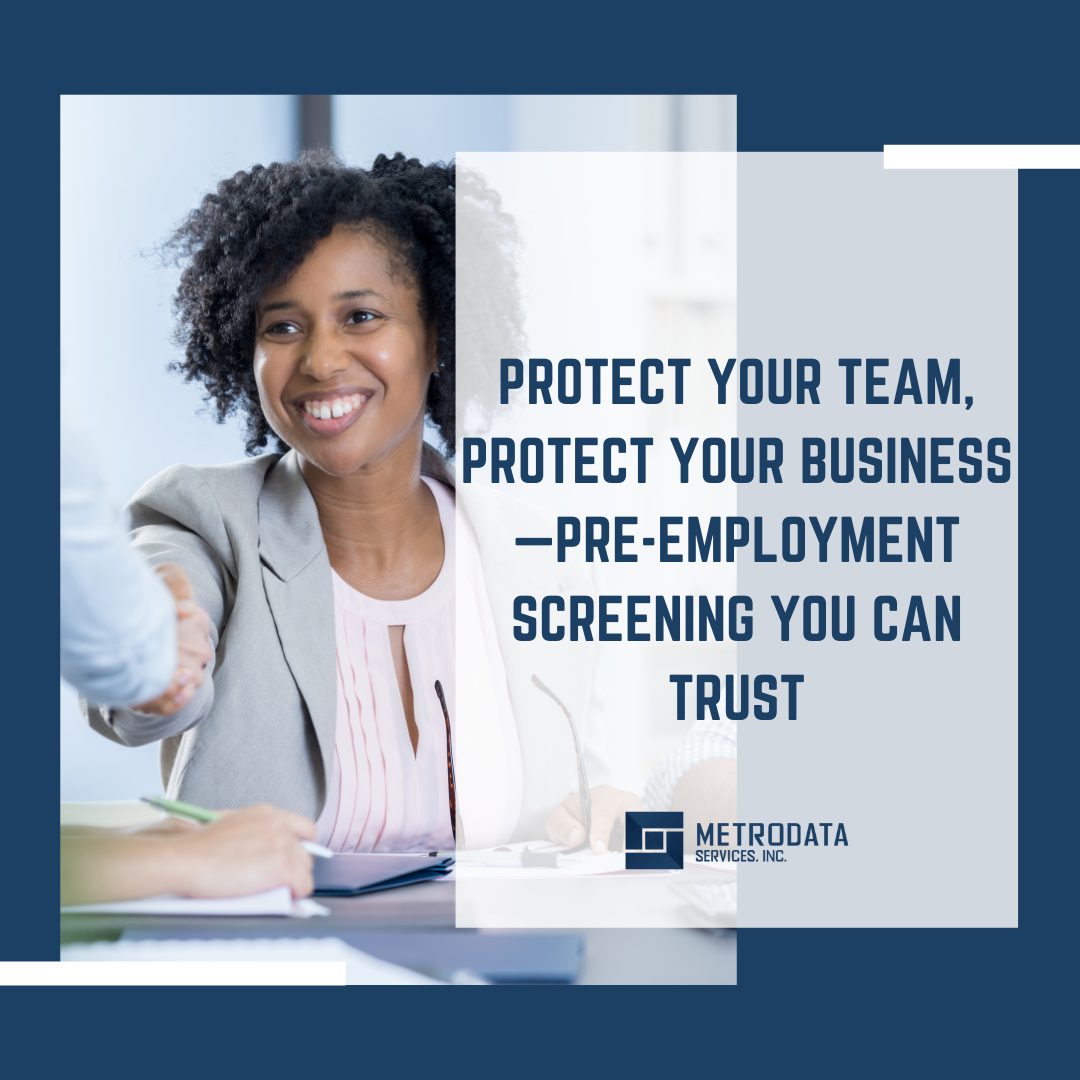 Metrodata Services, Inc. Facebook ad