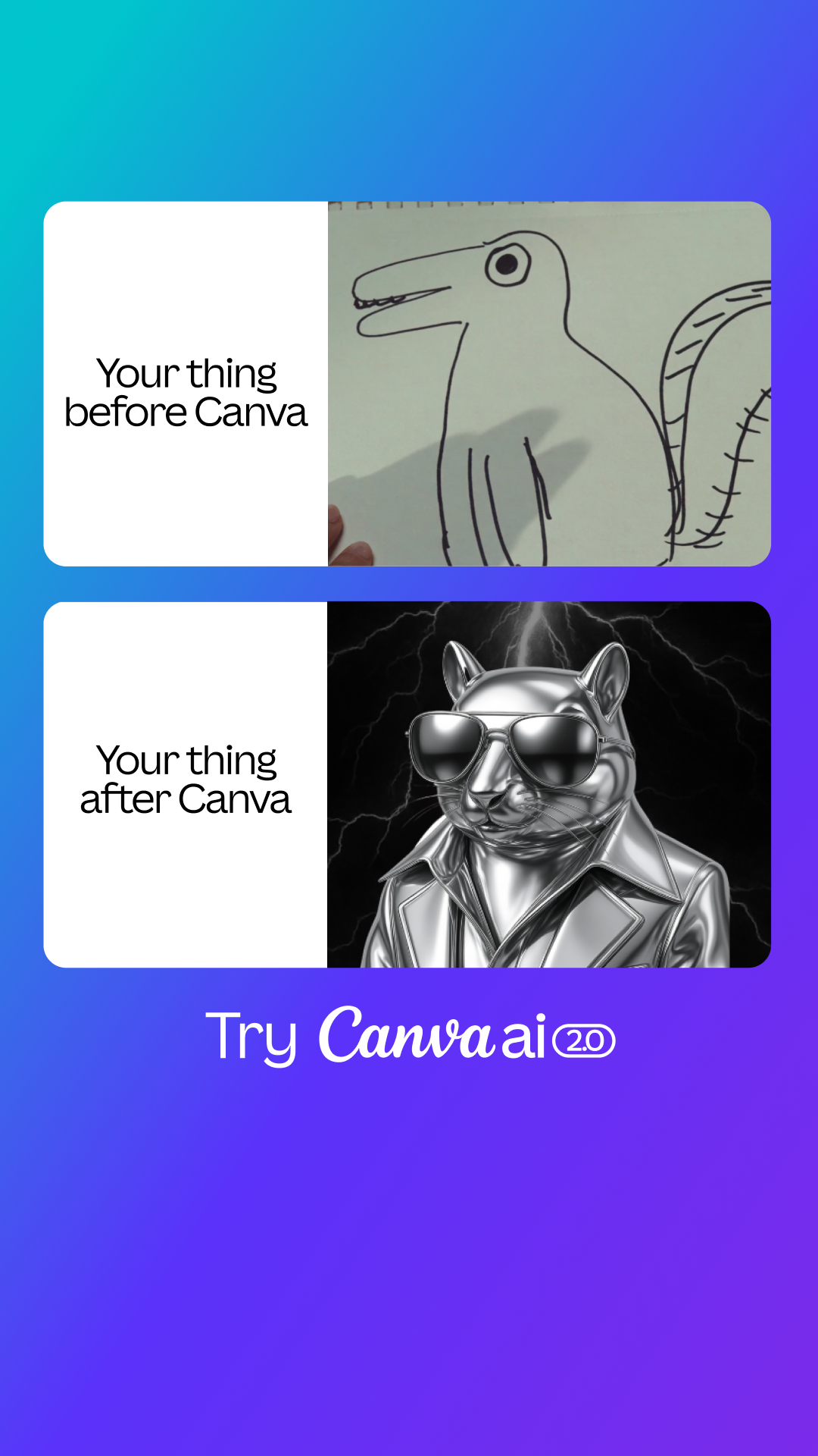 Canva Facebook ad
