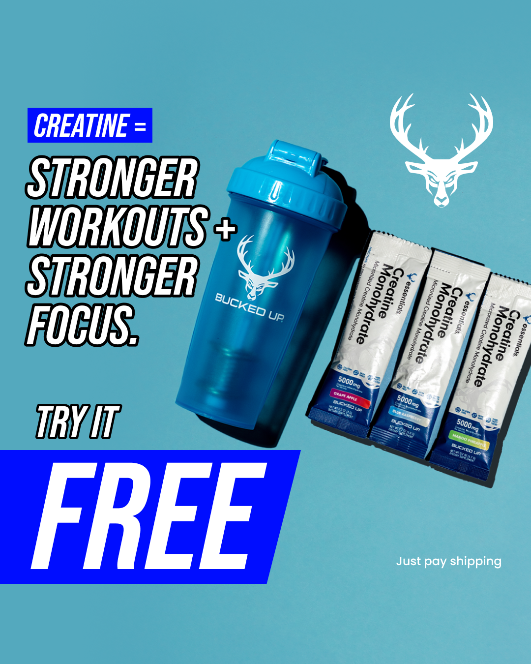 Bucked Up Facebook ad