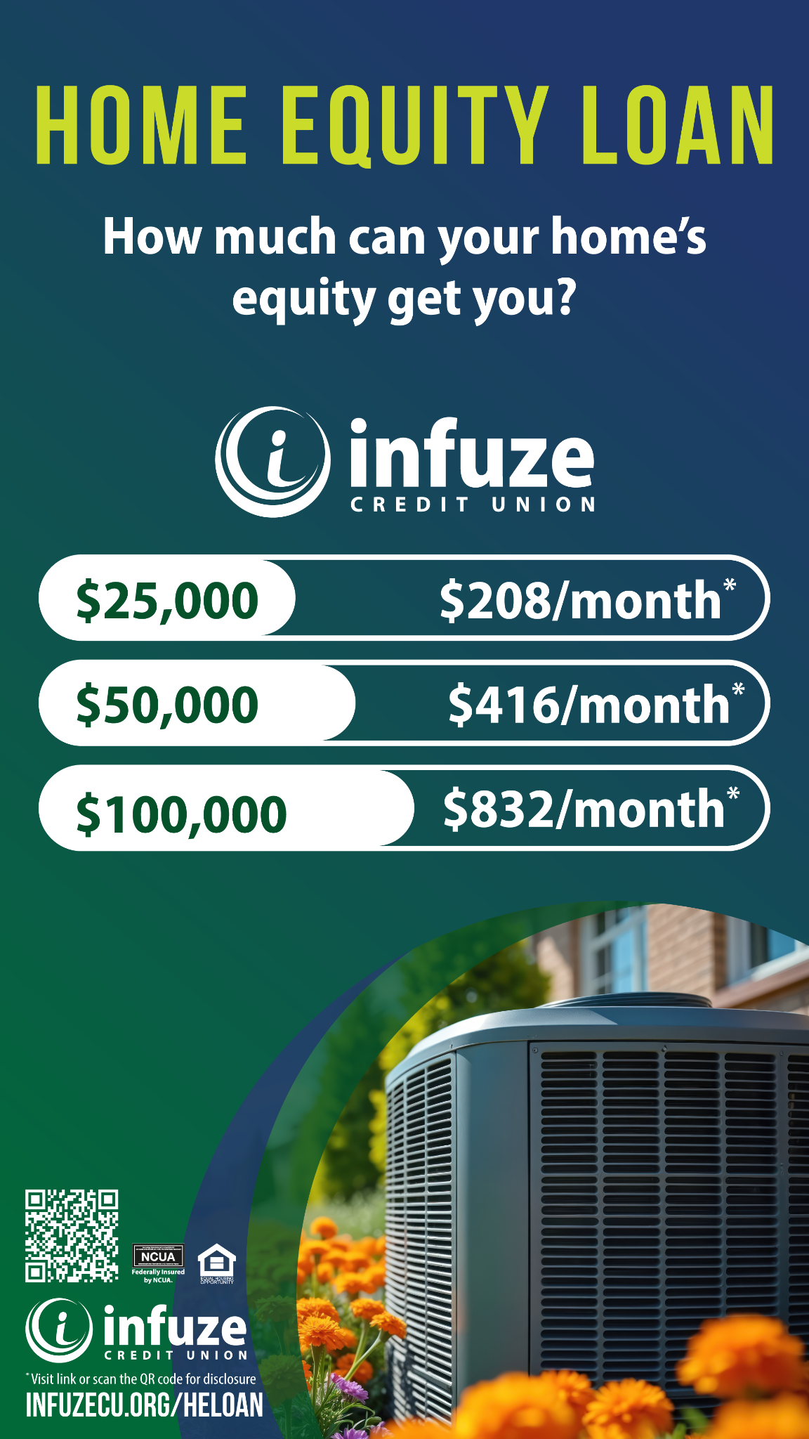 Infuze Credit Union Facebook ad