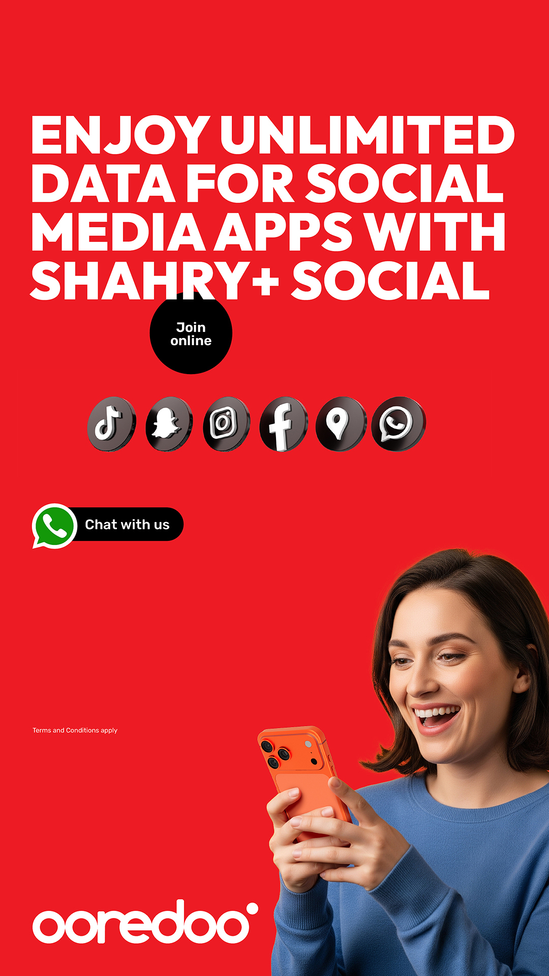 Ooredoo Qatar Facebook ad