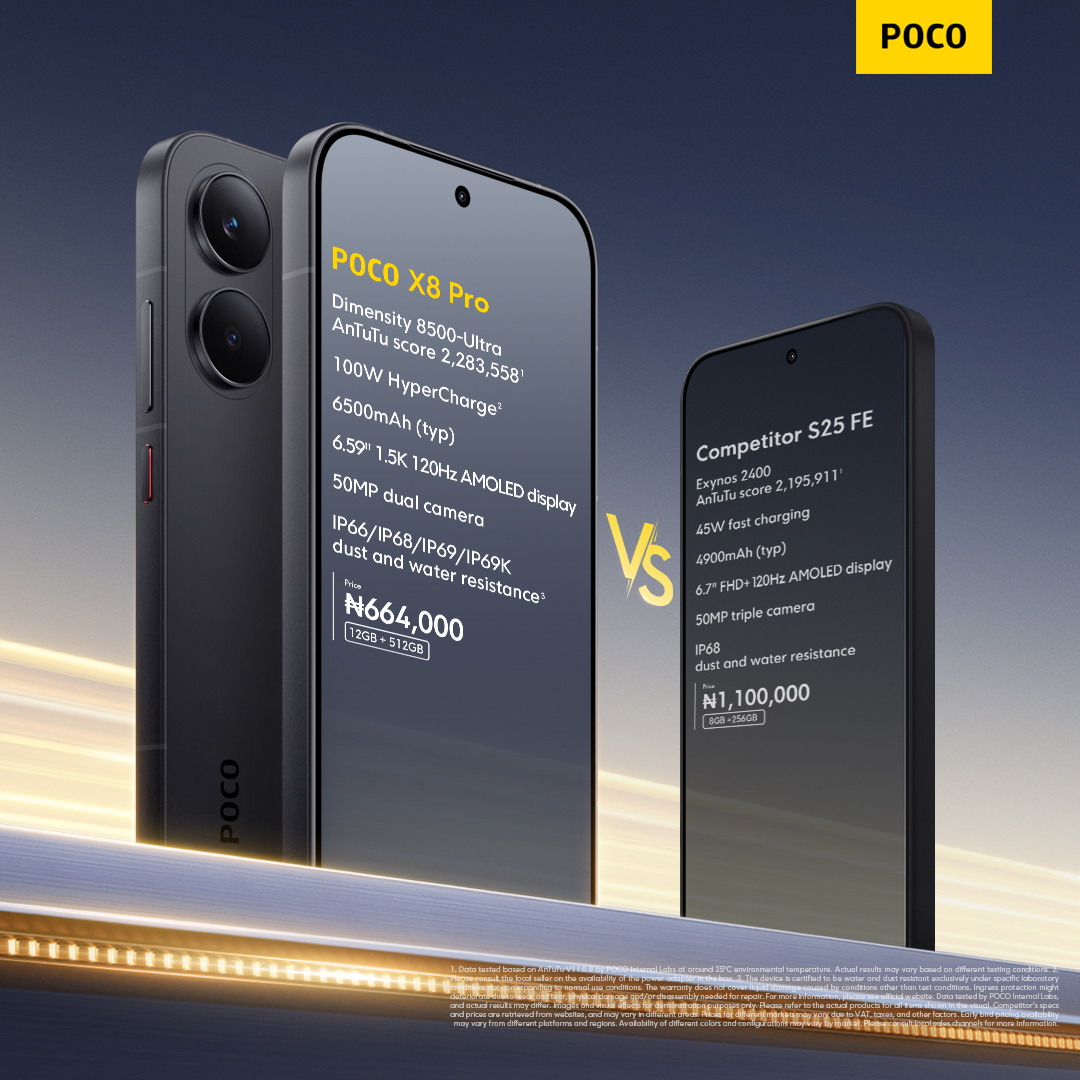 POCO Facebook ad: S25 FE or POCO X8 Pro?