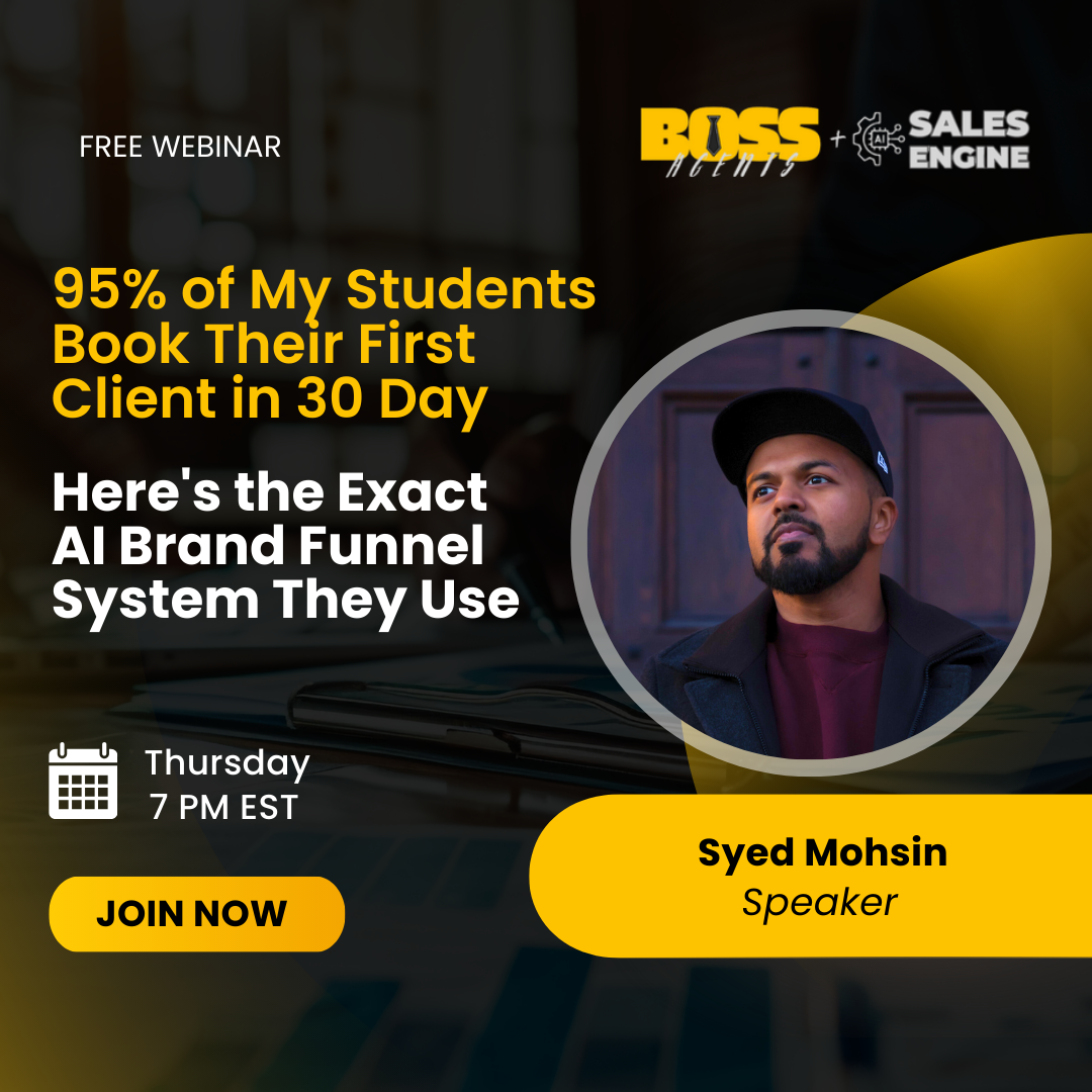 Syed Mohsin - Real Estate & AI Facebook ad