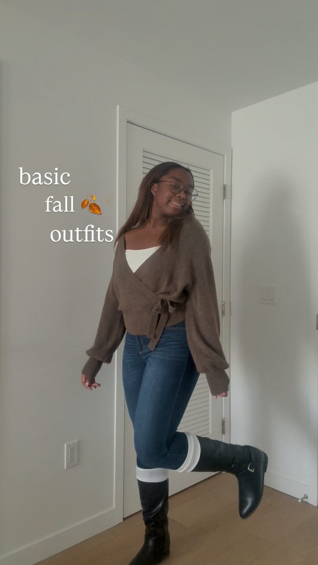 Aoolia Facebook ad: My go to for this fall, featuring Aoolia…