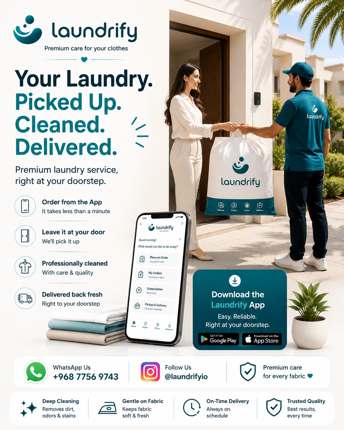 Laundrify - Oman Facebook ad