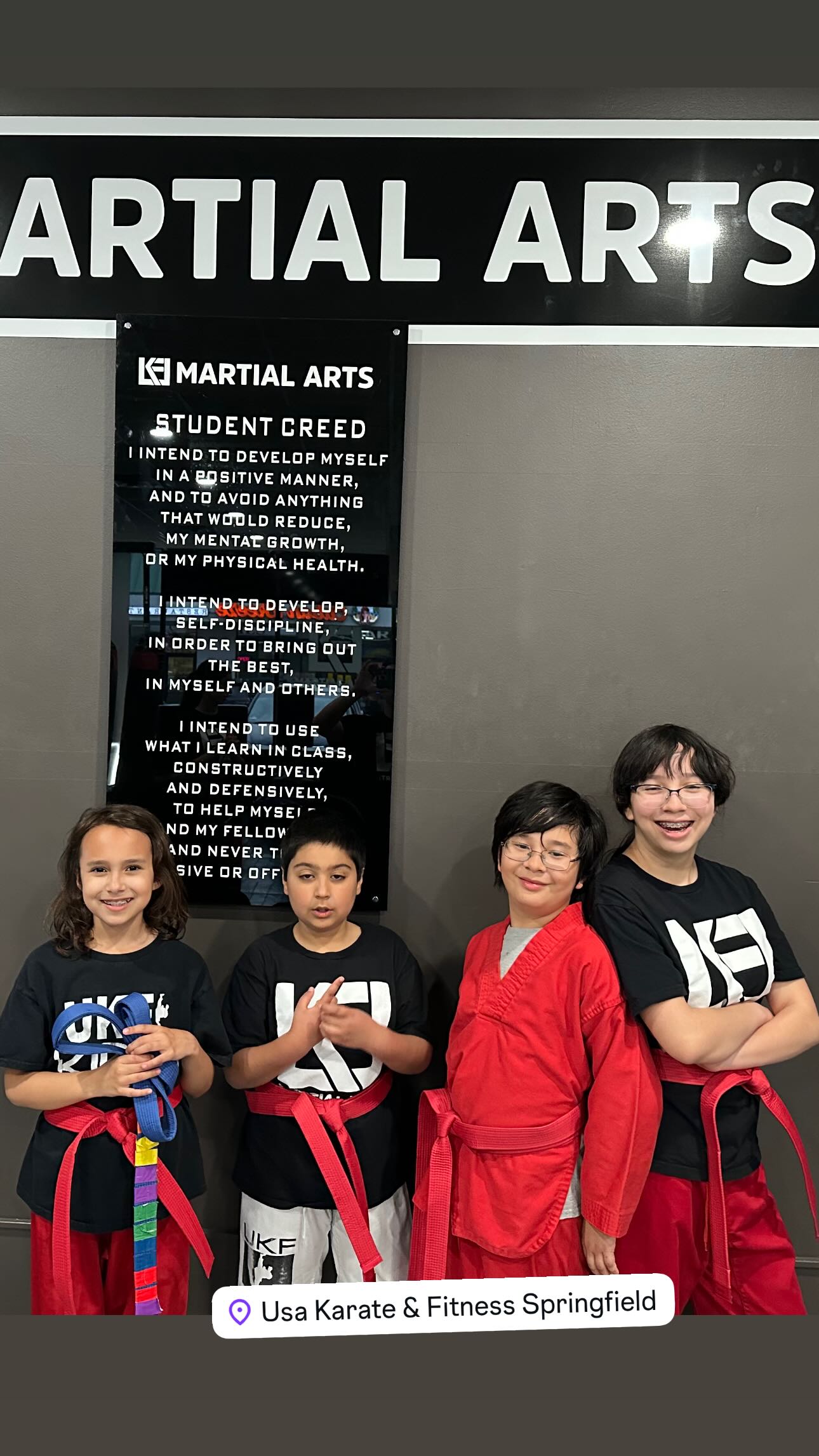 USA Karate & Fitness Facebook ad