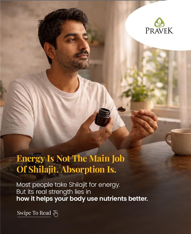 Pravek Facebook ad: If food is fuel, absorption decides how much…