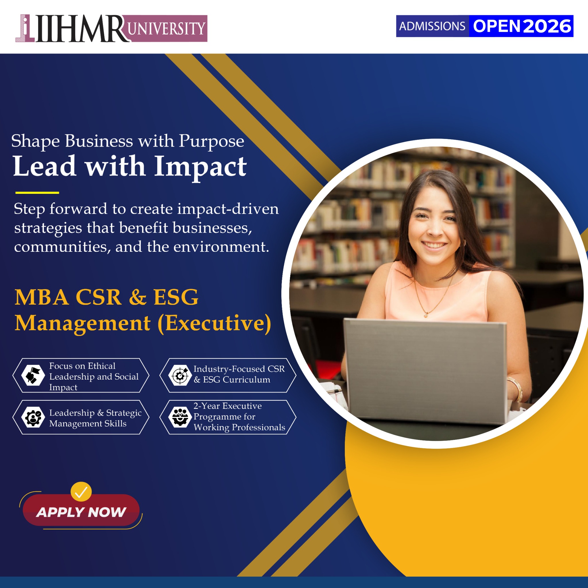 IIHMR University Facebook ad