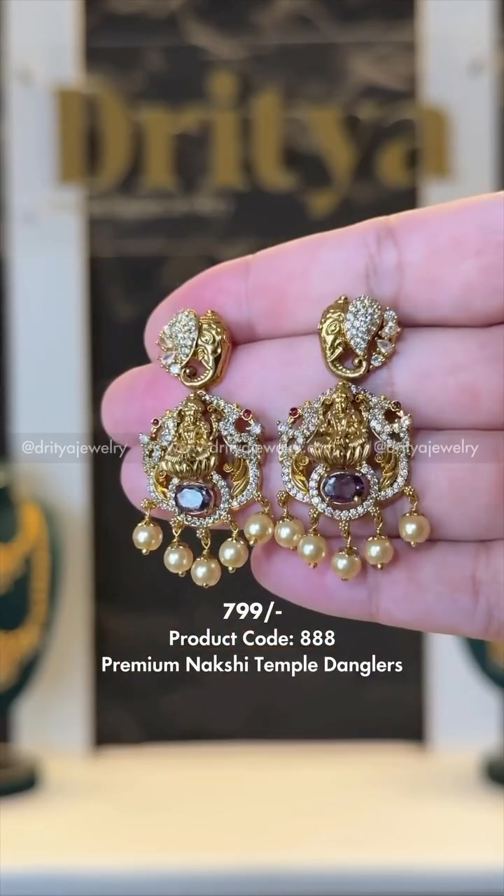 Dritya Jewelry Facebook ad: Price: ₹799 • Comment 888 or DM CODE888…