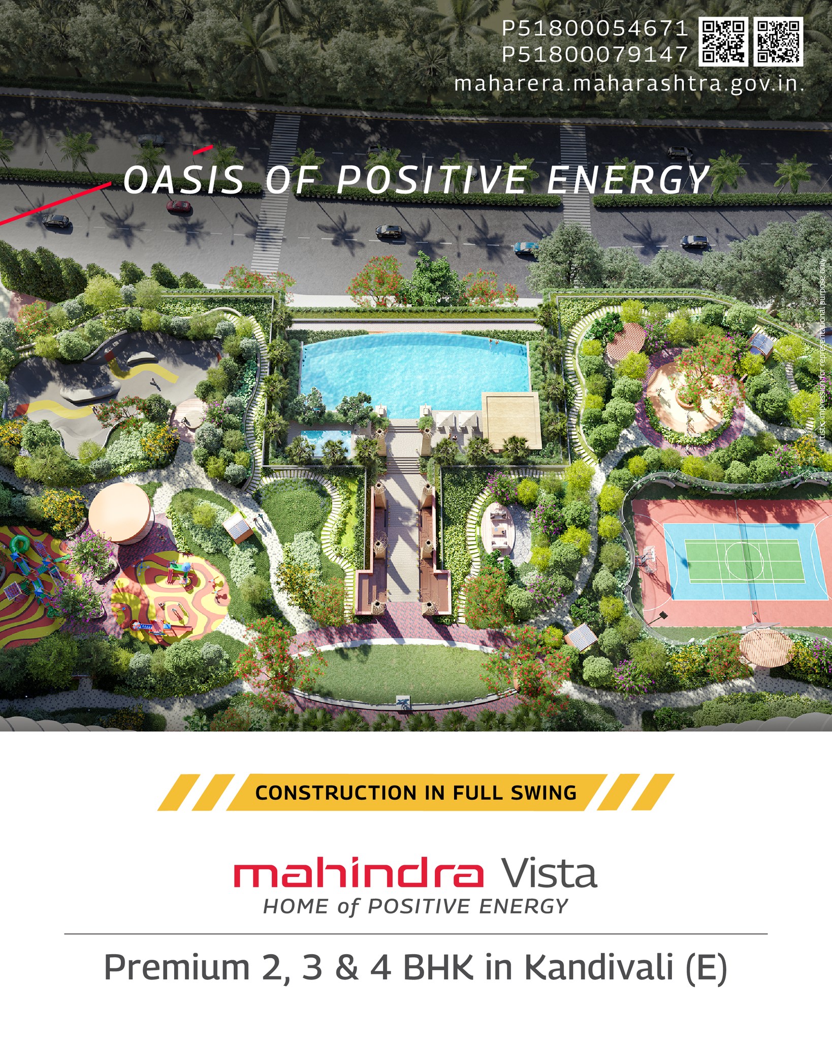 Mahindra Lifespaces Facebook ad