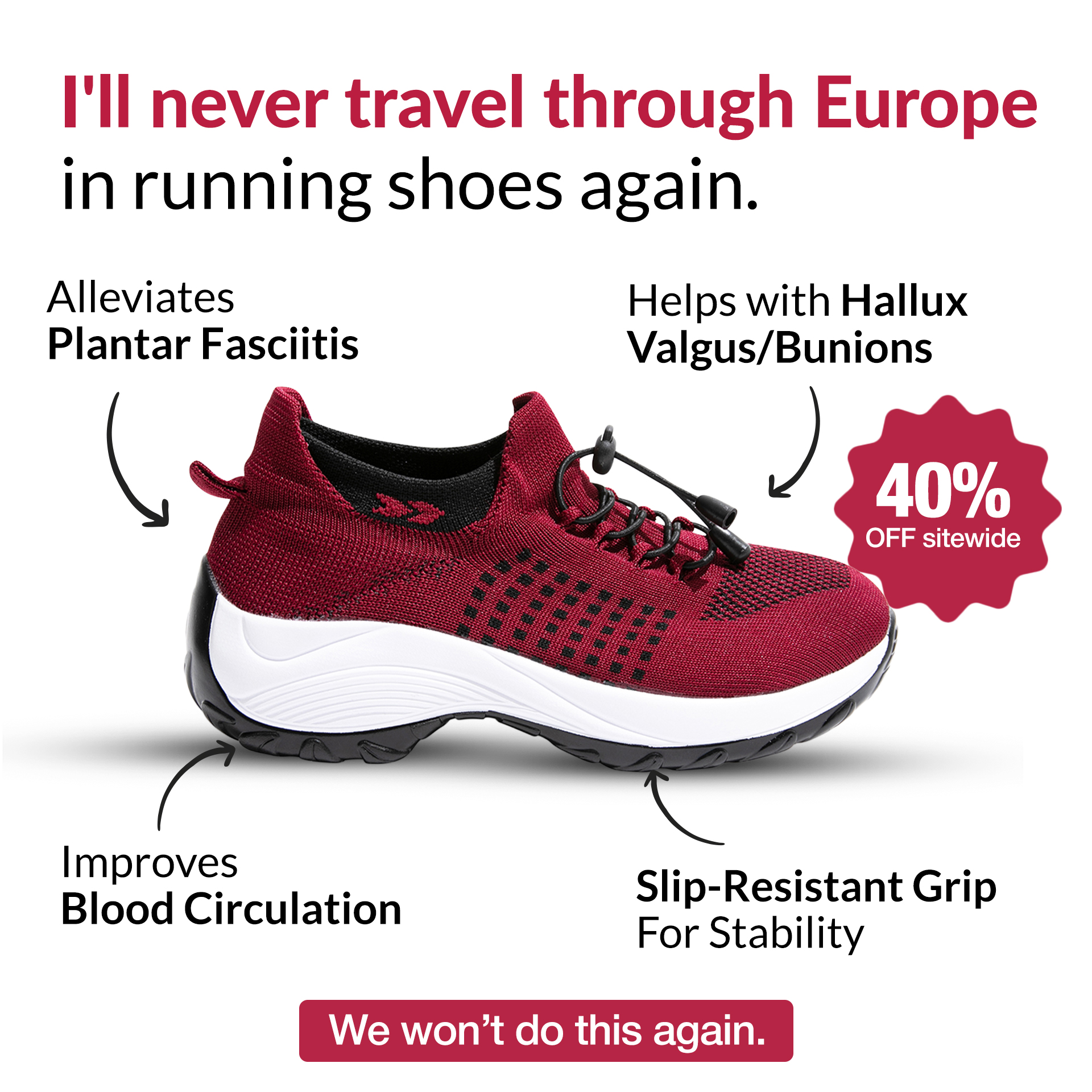 Travel Finds Facebook ad: 2026's Best Shoes For Travelling