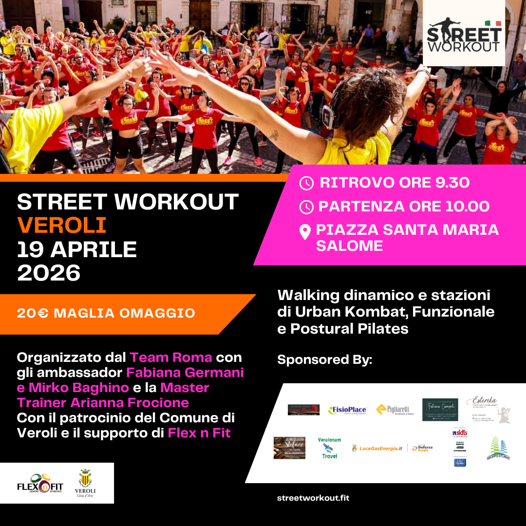 Street Workout Italia Facebook ad