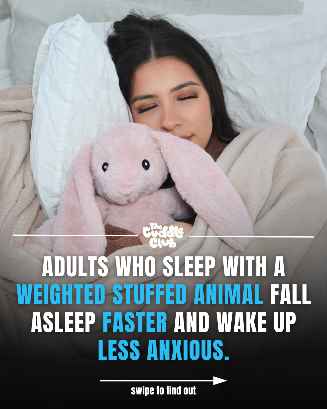 The Cuddle Club Facebook ad
