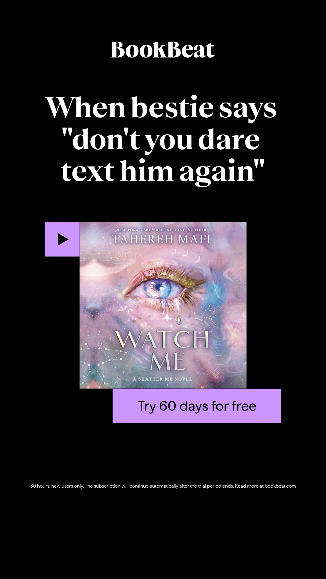 BookBeat Facebook ad from May 10, 2026