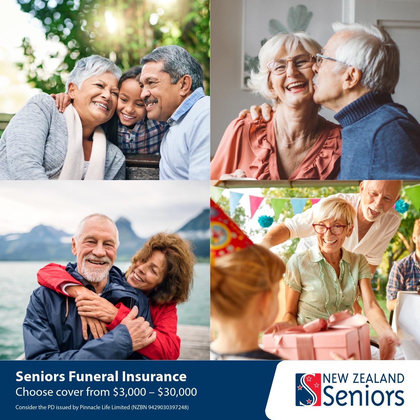 New Zealand Seniors Facebook ad