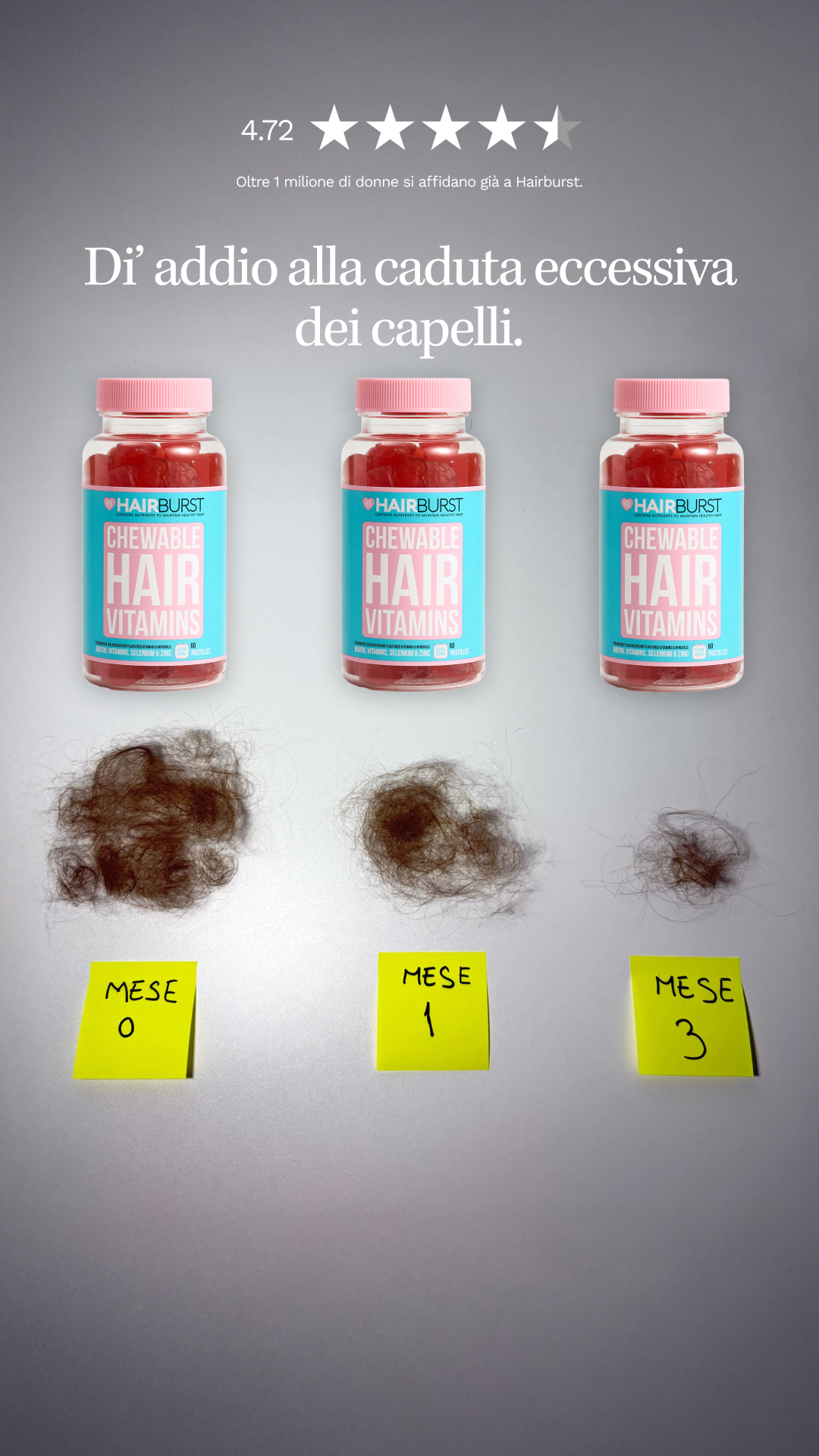 Hairburst Italia Facebook ad